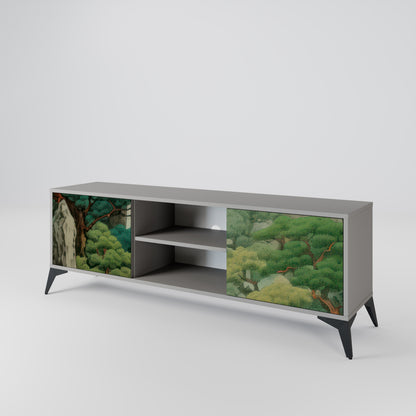 VERDURE ABYSS Dvoudveřový TV stolek