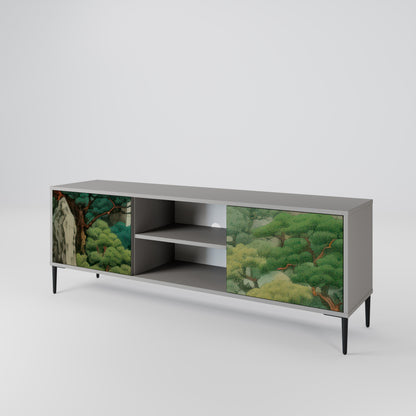 VERDURE ABYSS Dvoudveřový TV stolek