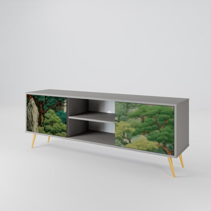 VERDURE ABYSS Dvoudveřový TV stolek