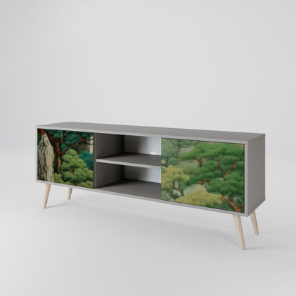 VERDURE ABYSS Dvoudveřový TV stolek