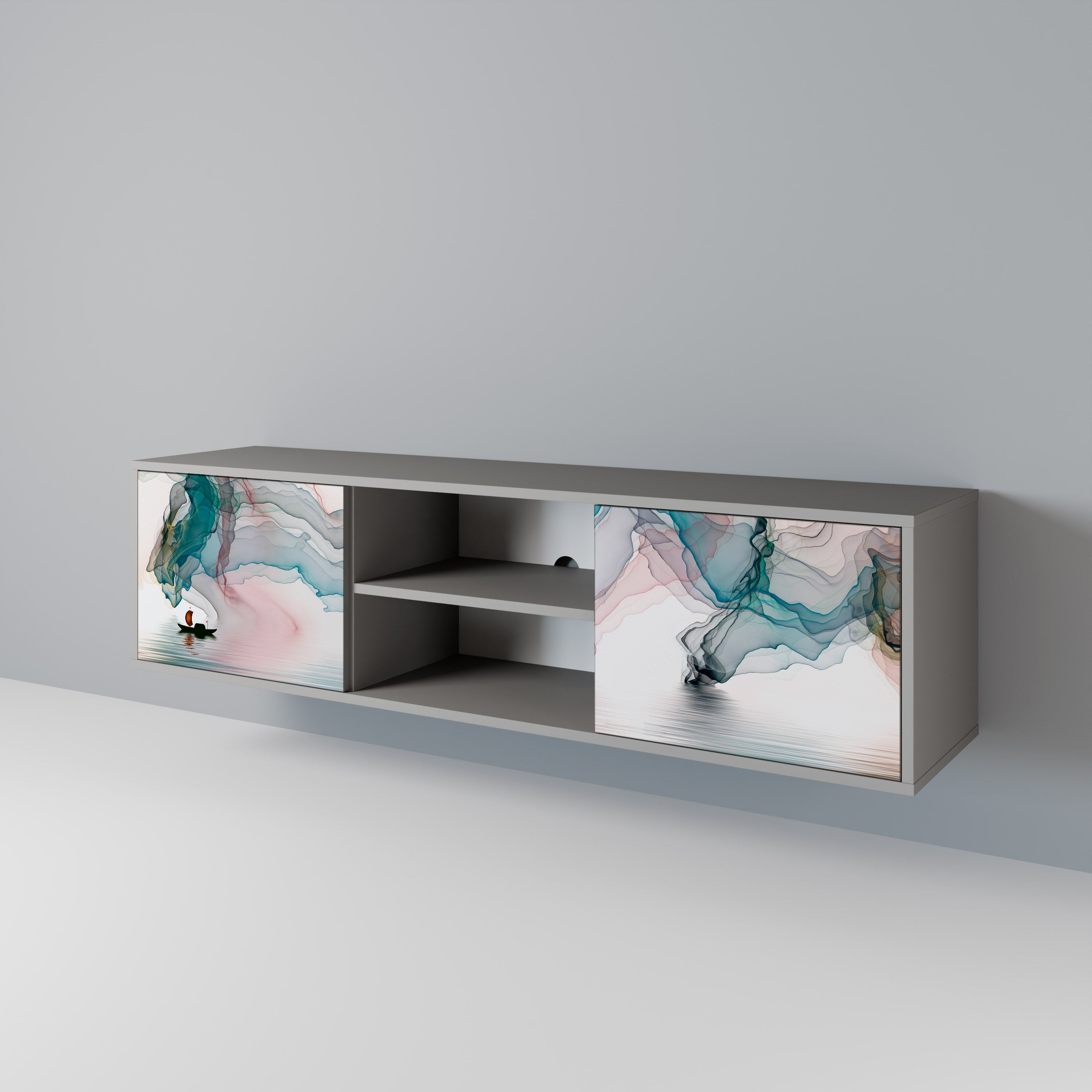 VELVET CROSSING 2-Door TV Cabinet