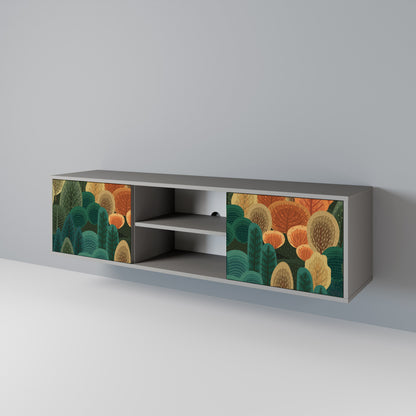 AUTUMN KALEIDOSCOPE Dvoudveřový TV stolek