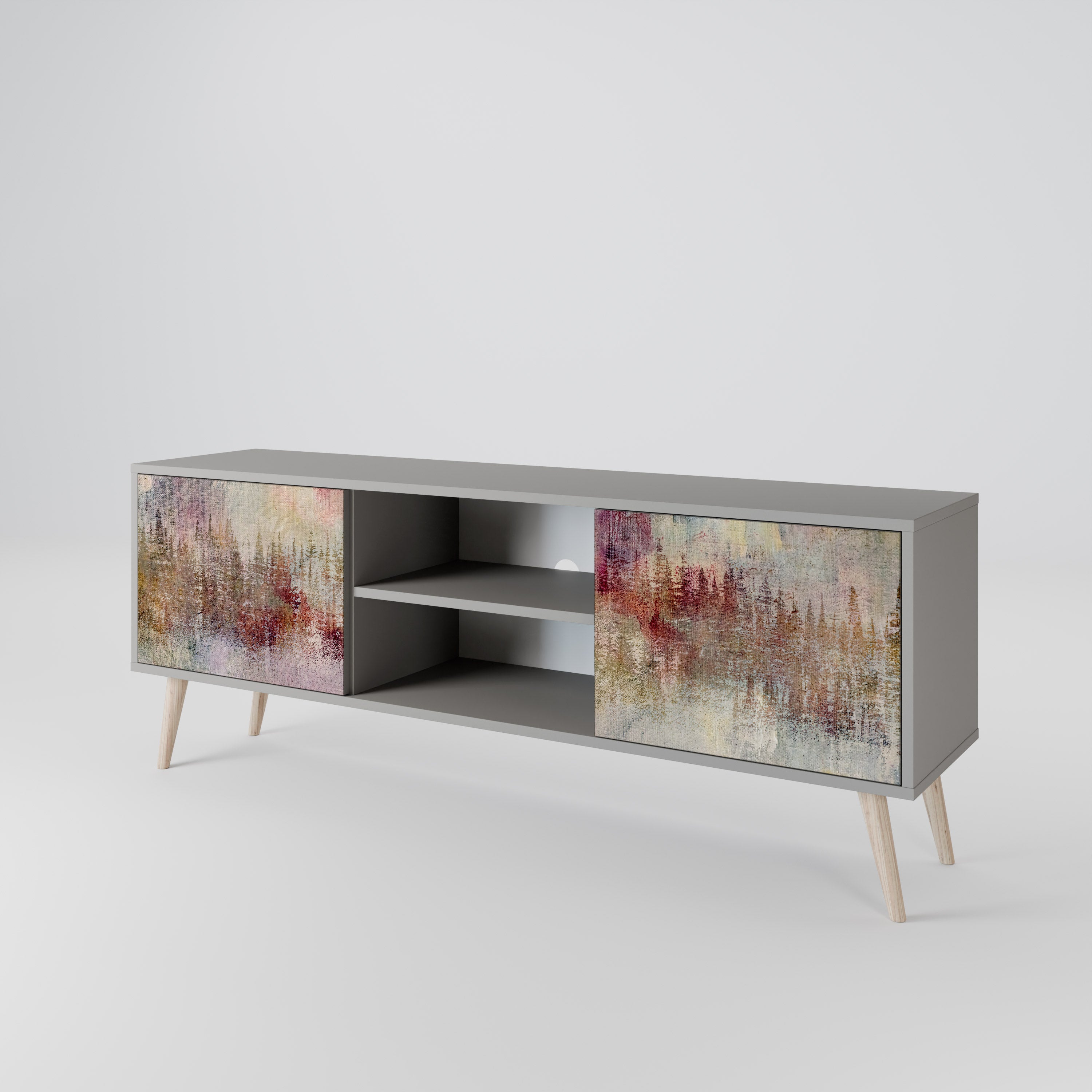 VEILED SUMMIT 2-Door TV Cabinet