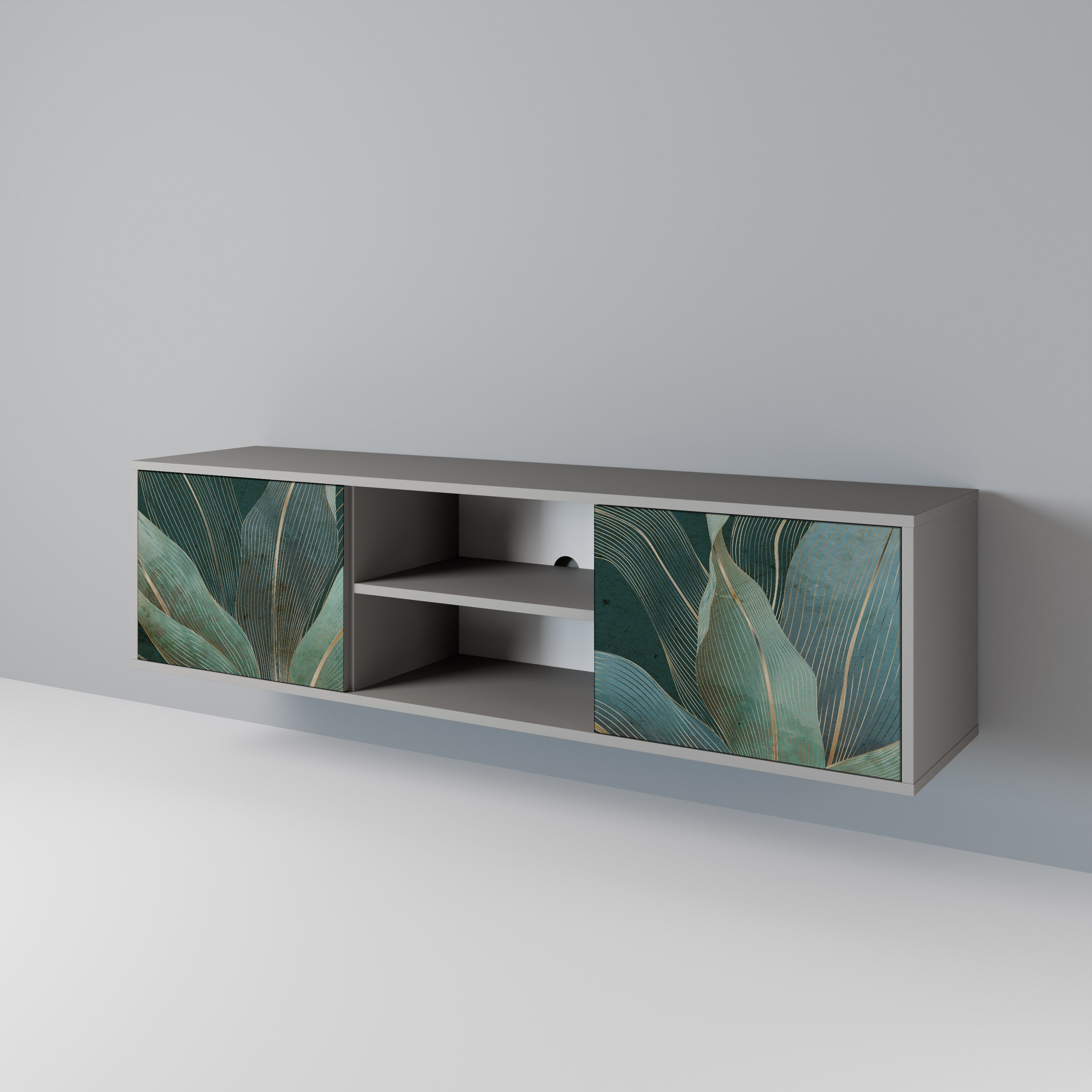 ROYAL GREEN 2-Door TV Cabinet