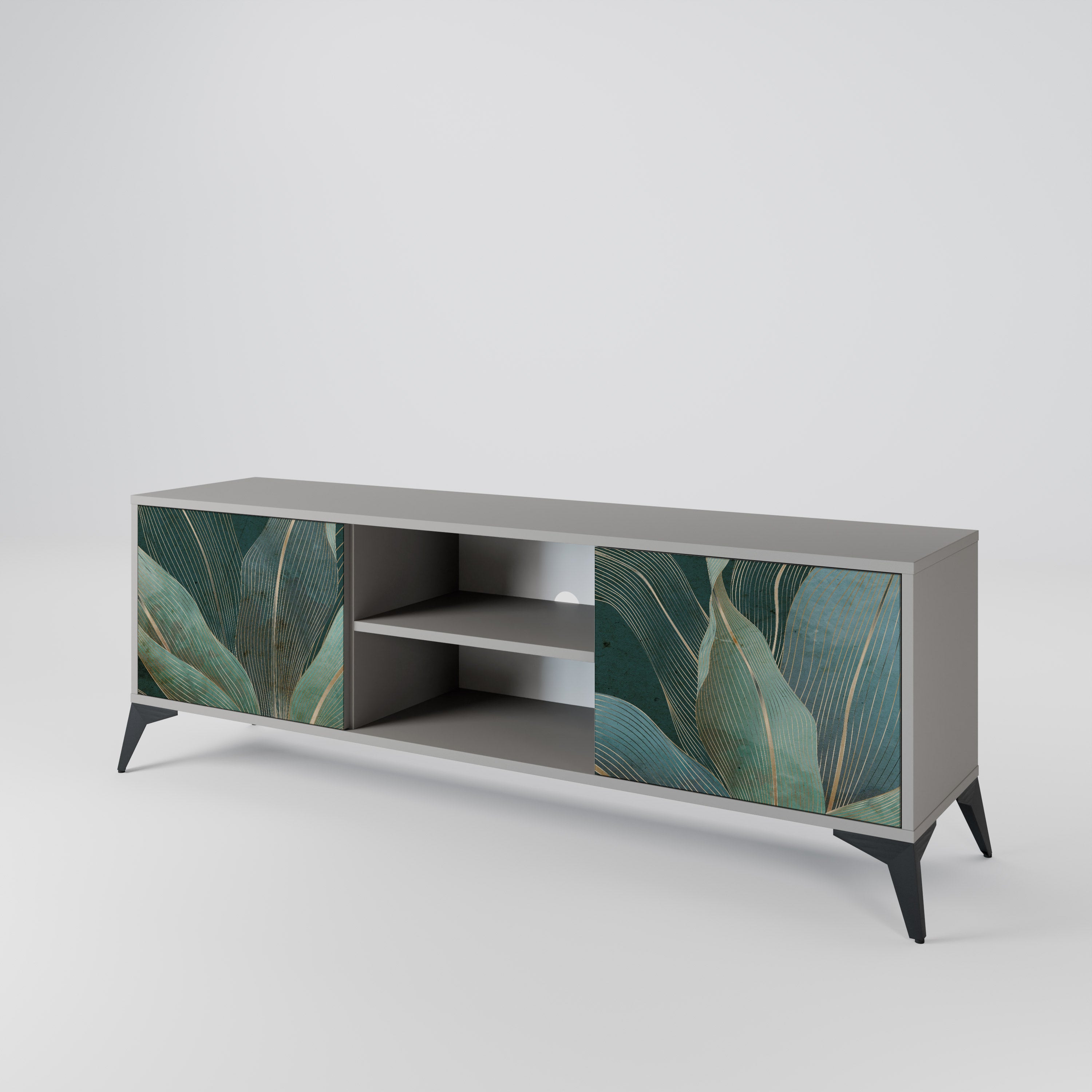 ROYAL GREEN 2-Door TV Cabinet