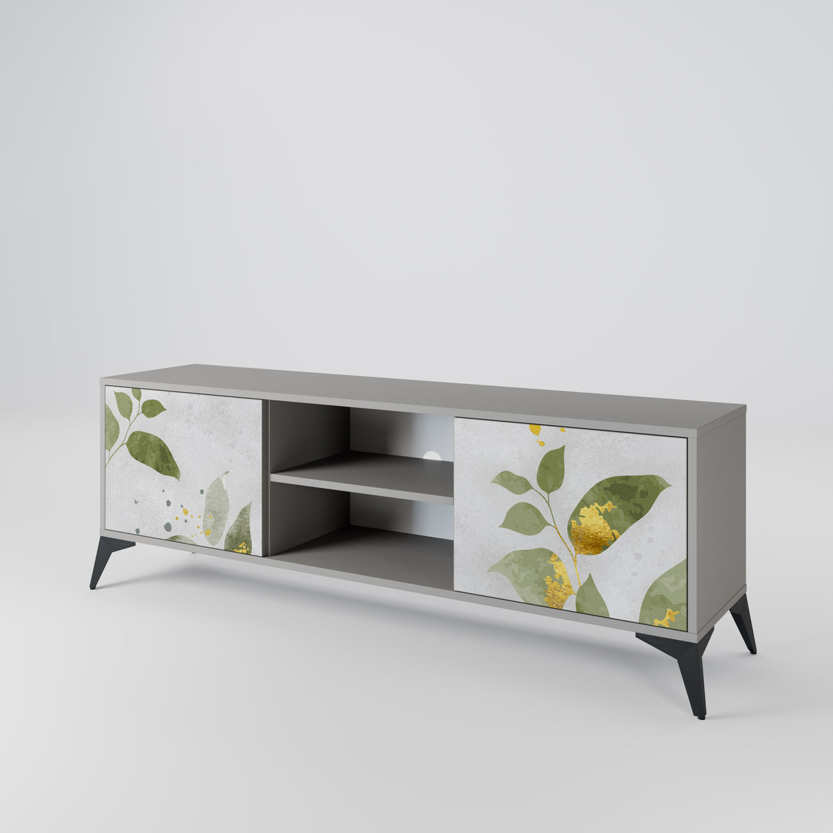 ELEGANT BOTANICS Dvoudveřový TV stolek