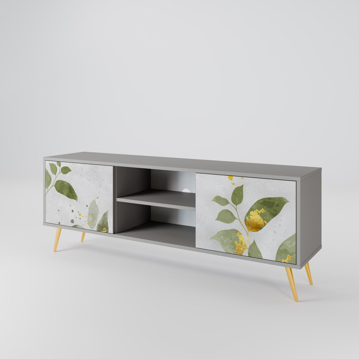 ELEGANT BOTANICS Dvoudveřový TV stolek