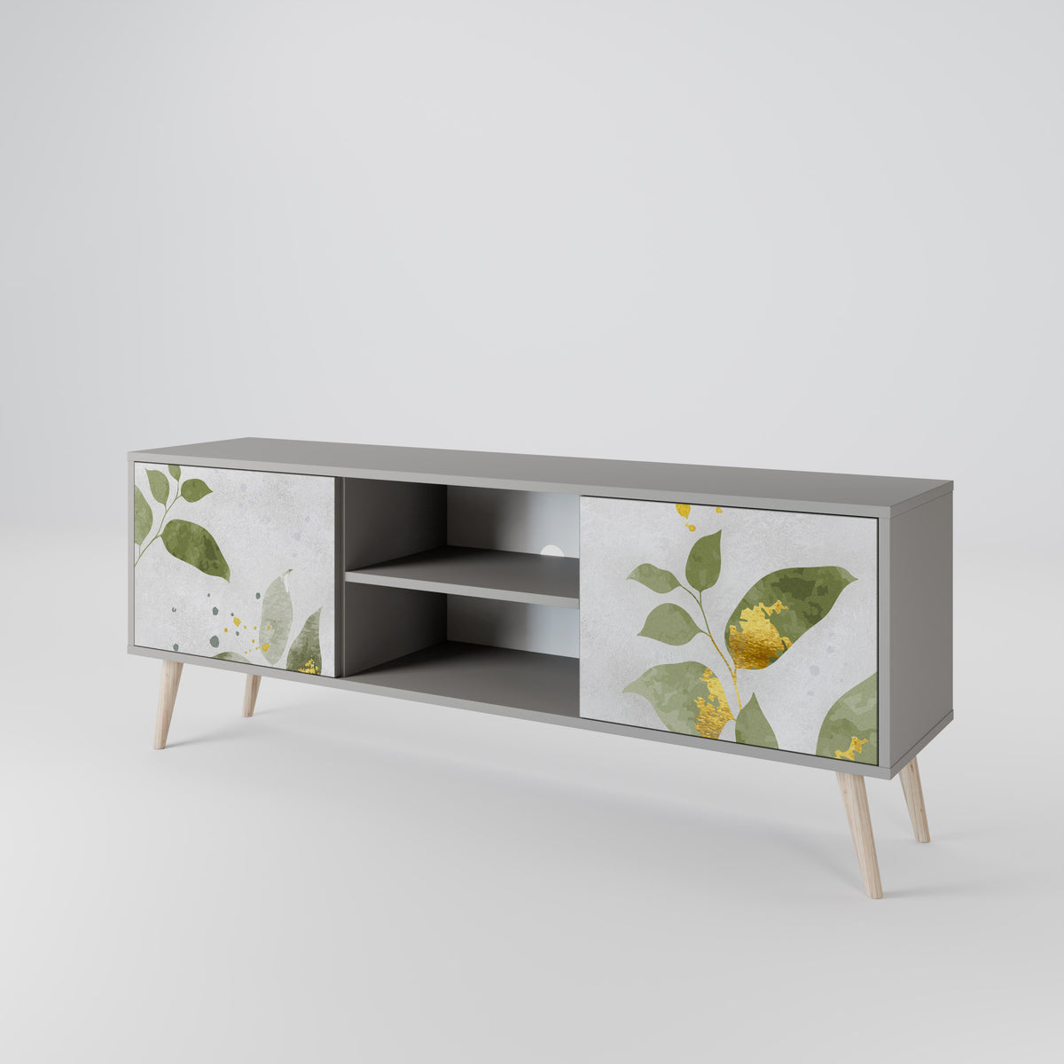 ELEGANT BOTANICS Dvoudveřový TV stolek