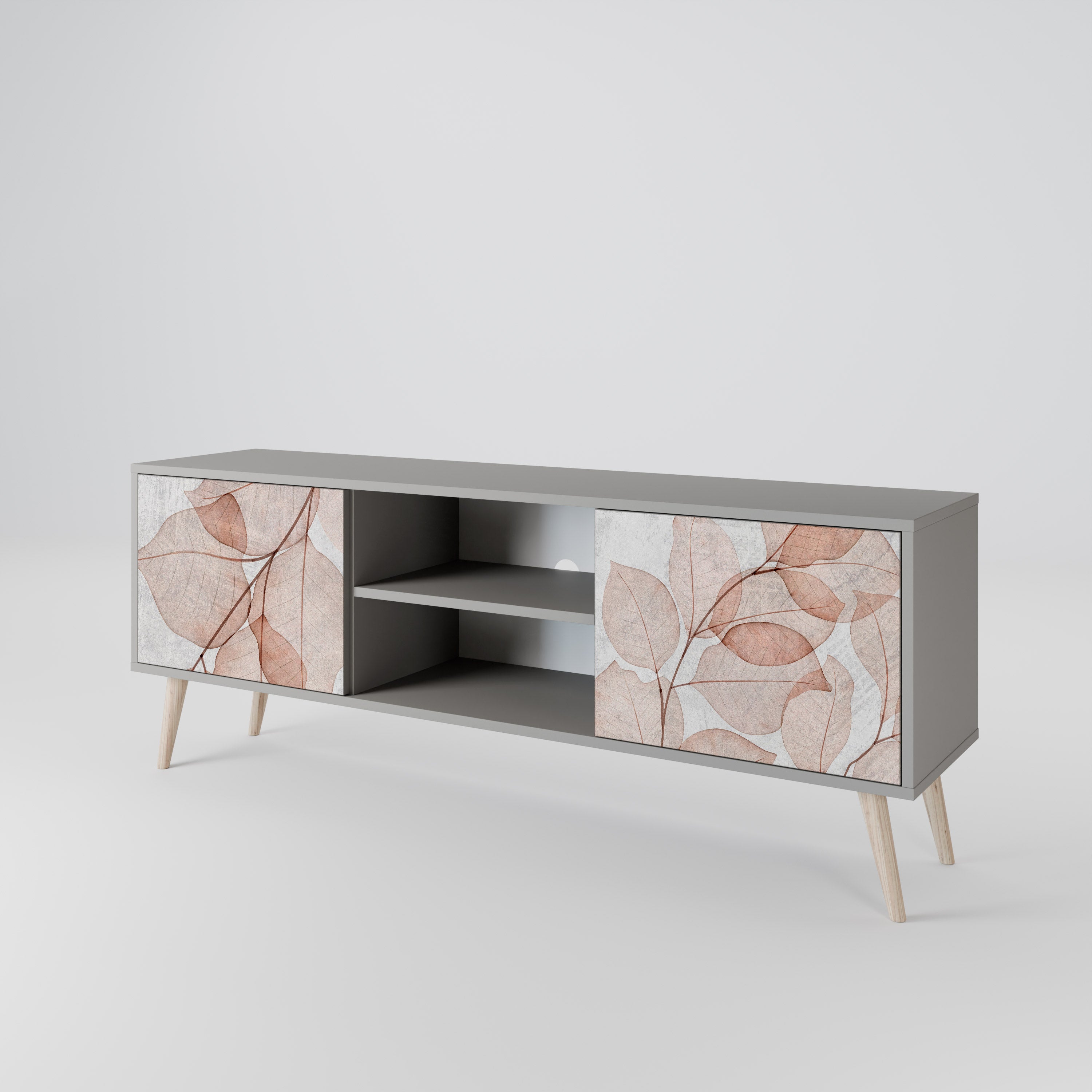 AUTUMN FRAGILITY 2-Door TV Cabinet