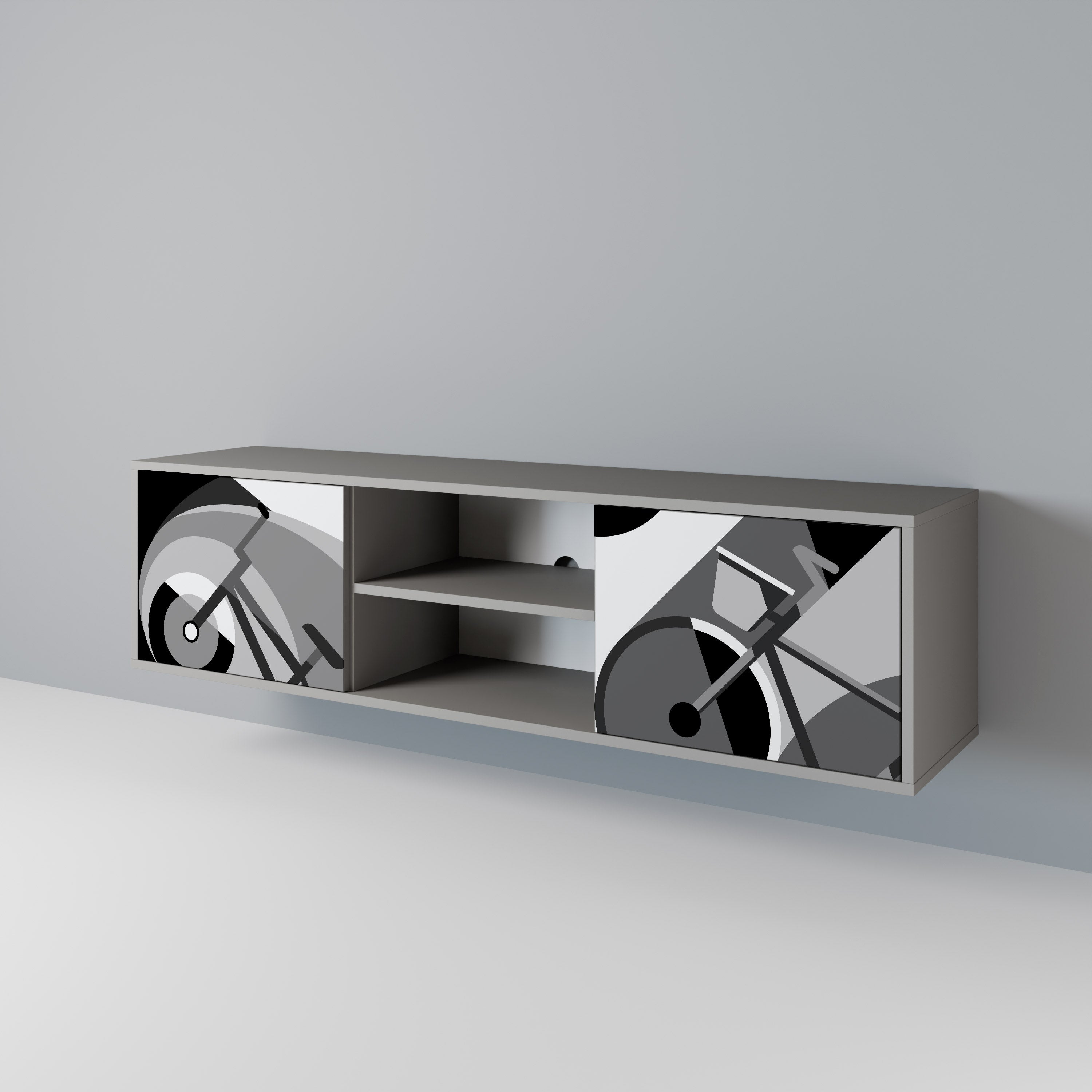 BIKE ENERGY 2-Door TV Cabinet