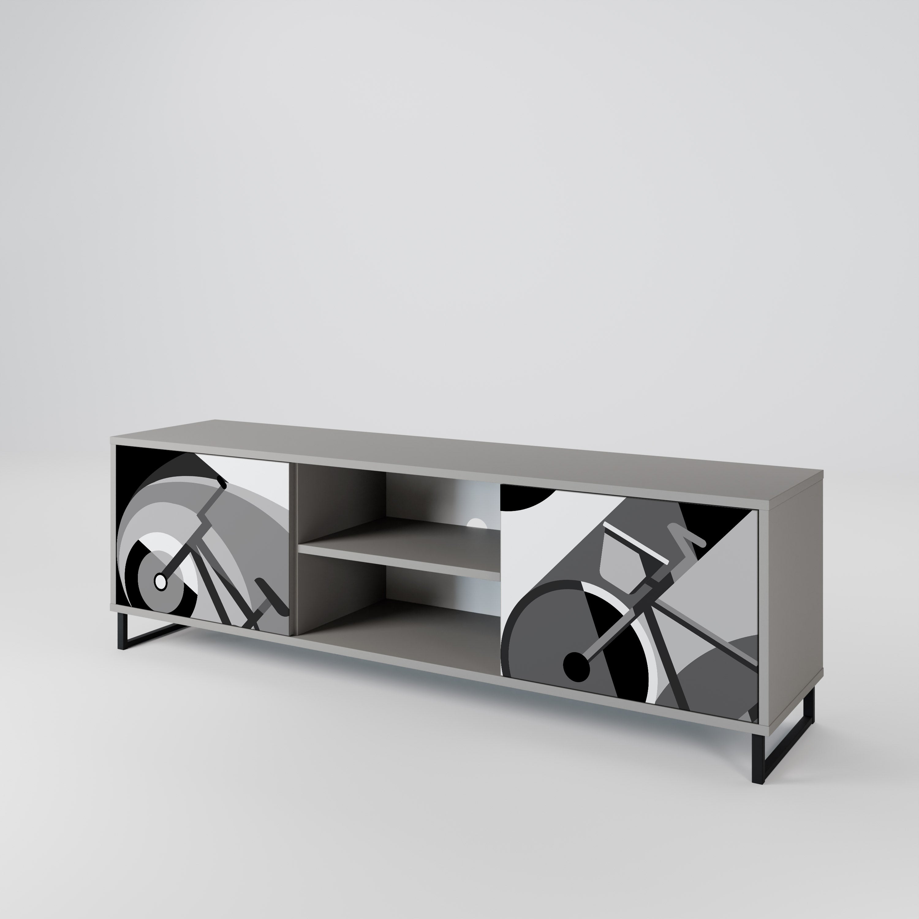 BIKE ENERGY 2-Door TV Cabinet
