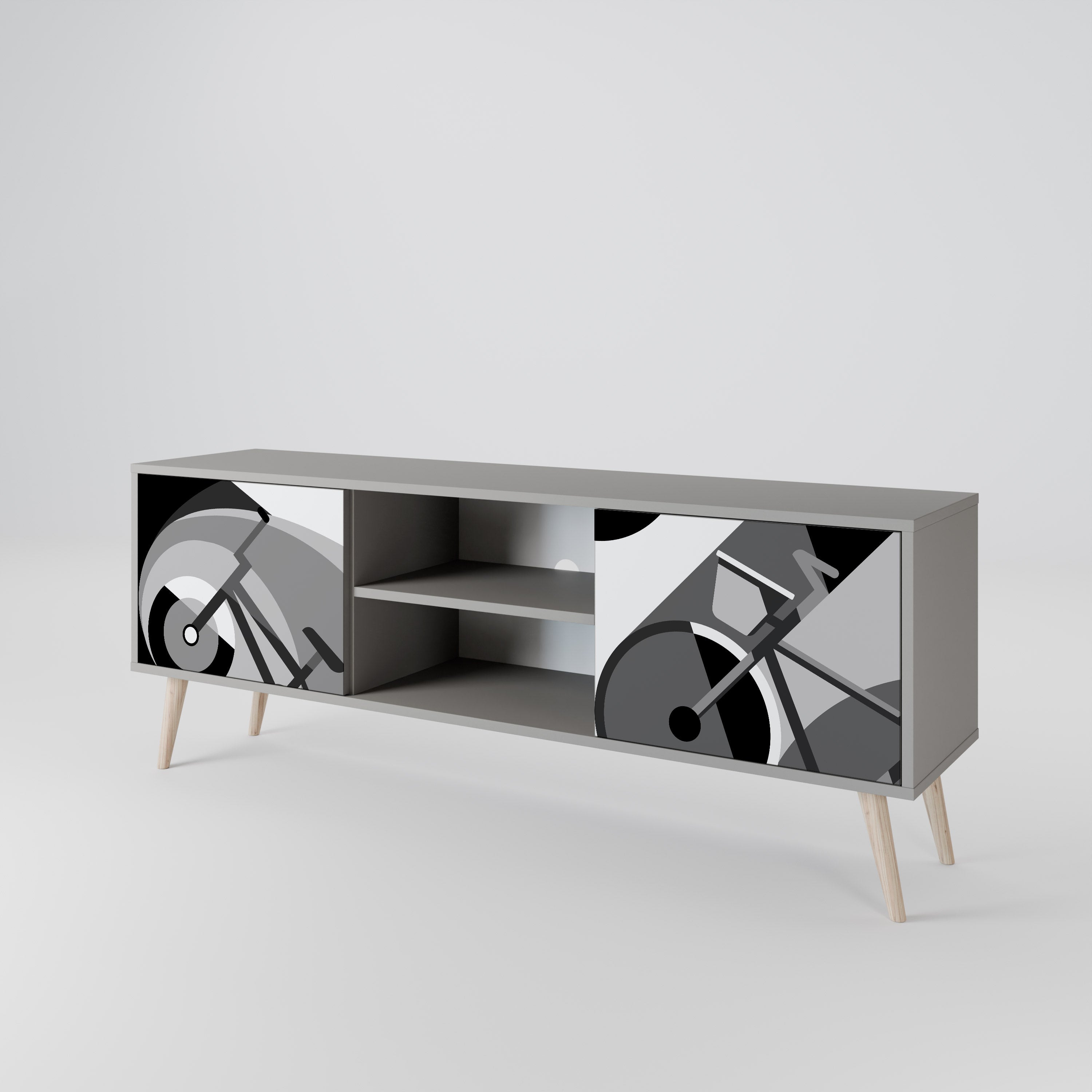 BIKE ENERGY 2-Door TV Cabinet