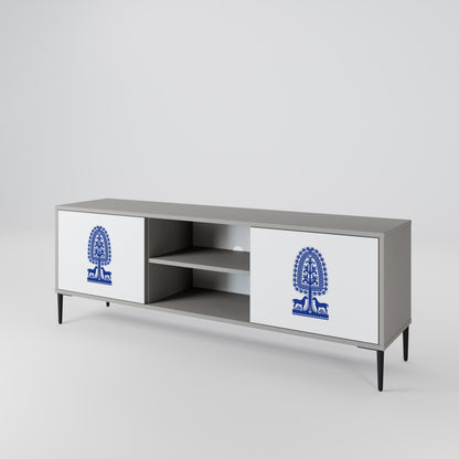 POLISH FOLK ART Dvoudveřový TV stolek