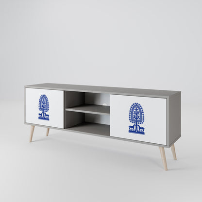 POLISH FOLK ART Dvoudveřový TV stolek