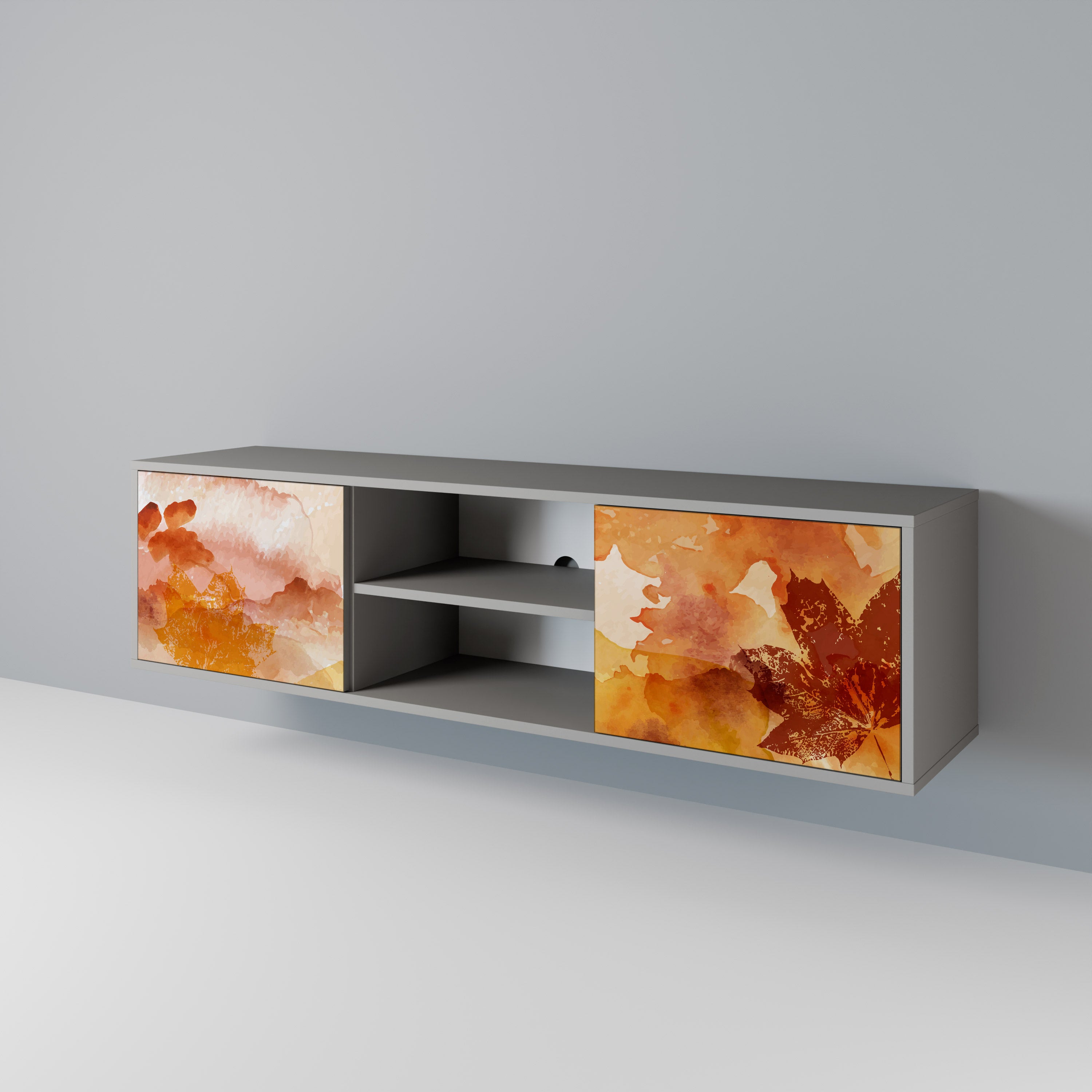 TRACES OF AUTUMN 2-Door TV Cabinet