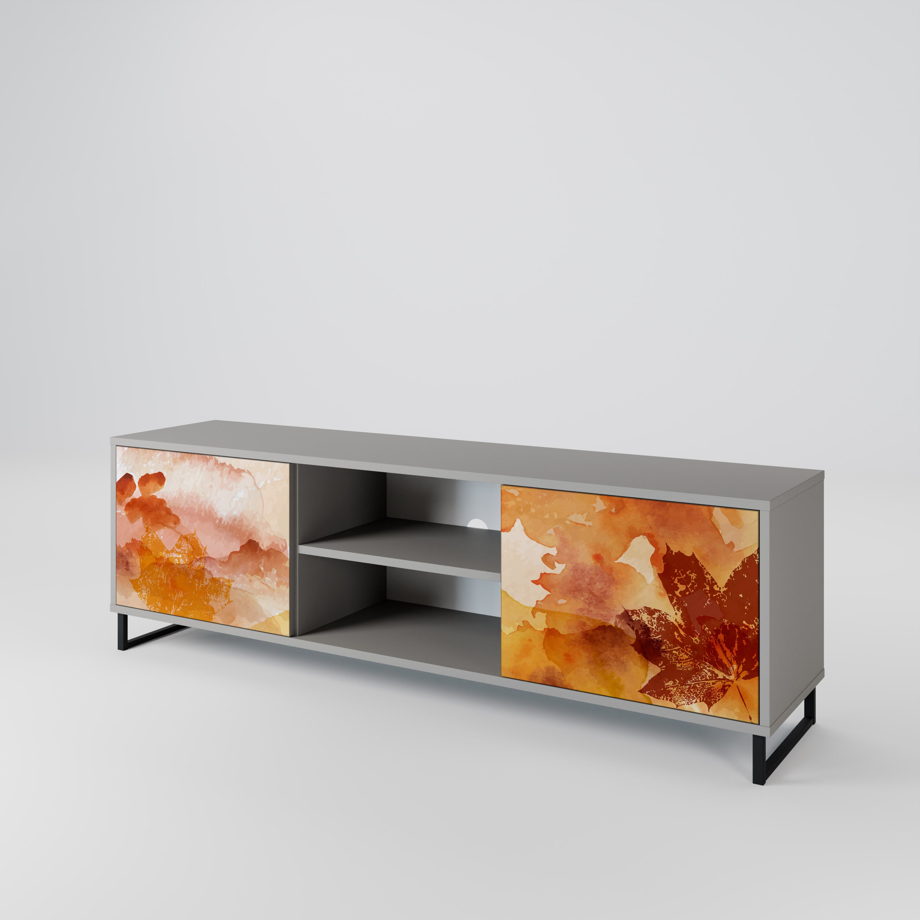 TRACES OF AUTUMN 2-Door TV Cabinet