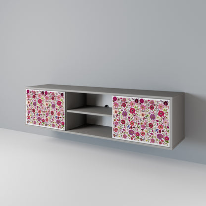 PETAL GARDEN Dvoudveřový TV stolek