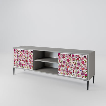 PETAL GARDEN Dvoudveřový TV stolek