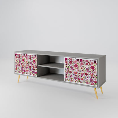 PETAL GARDEN Dvoudveřový TV stolek
