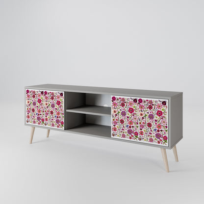 PETAL GARDEN Dvoudveřový TV stolek
