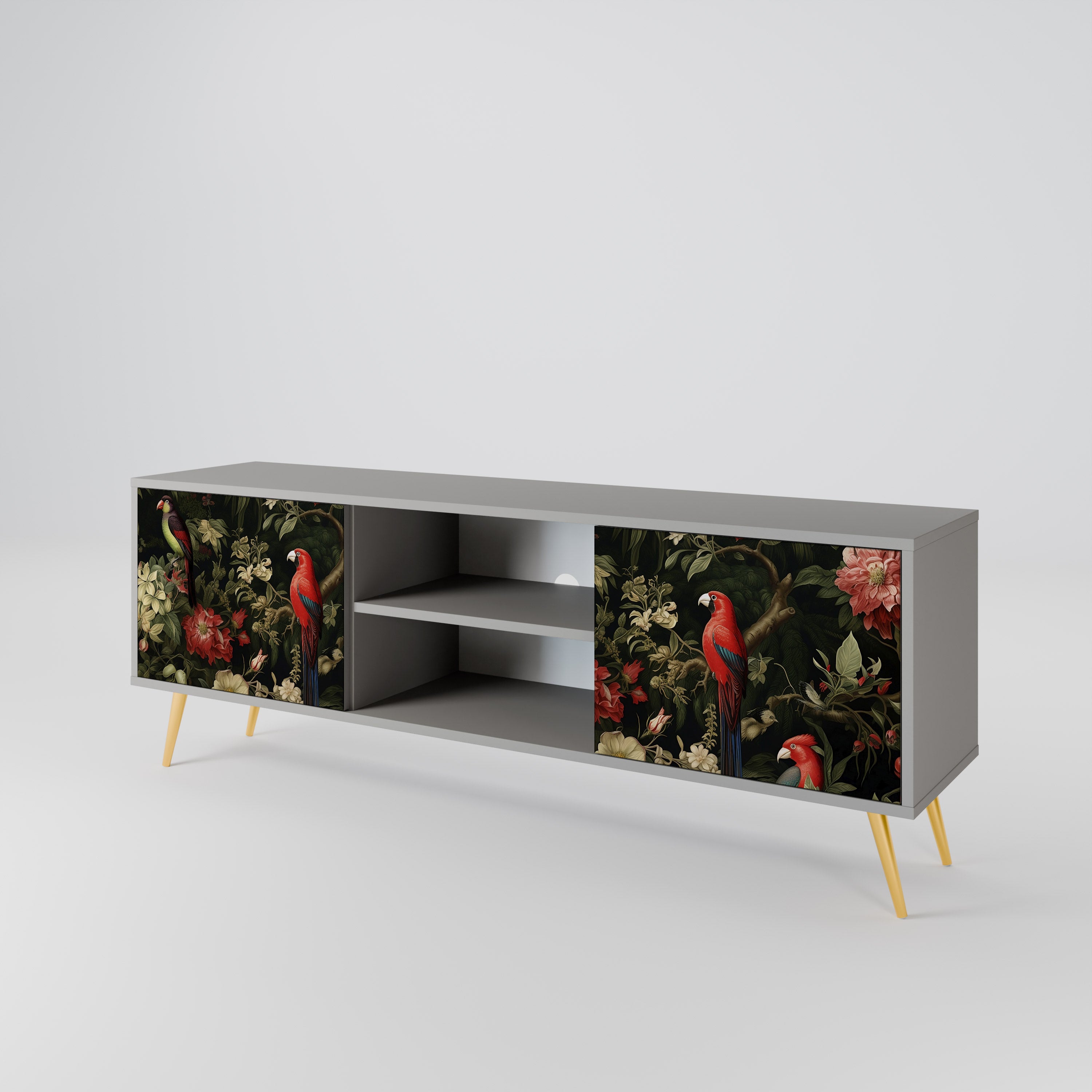 AVIAN GREENERY 2-Door TV Cabinet