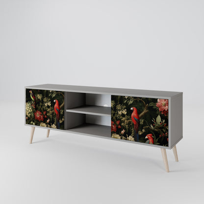 AVIAN GREENERY Dvoudveřový TV stolek