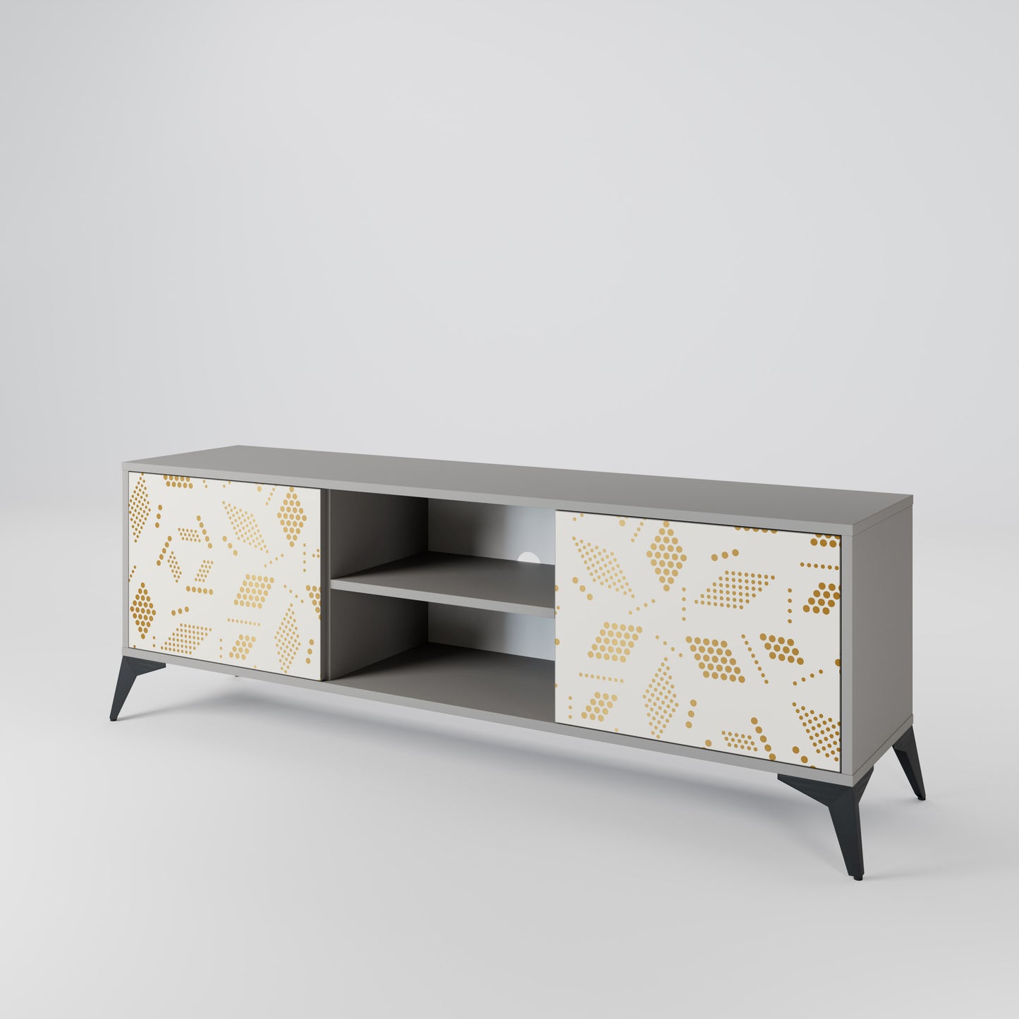 SPOTTED DAZE Dvoudveřový TV stolek