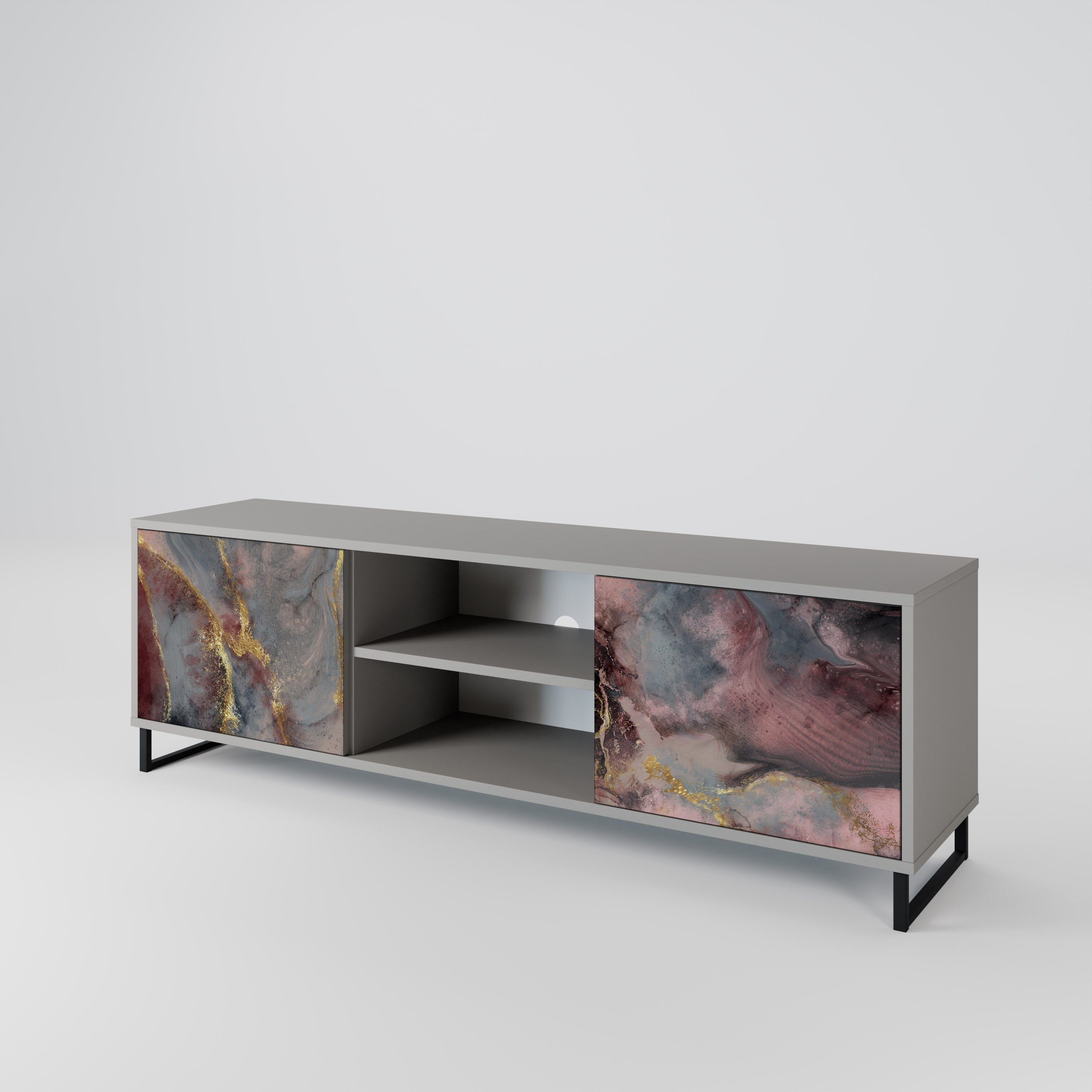 GOLDEN TIDES 2-Door TV Cabinet