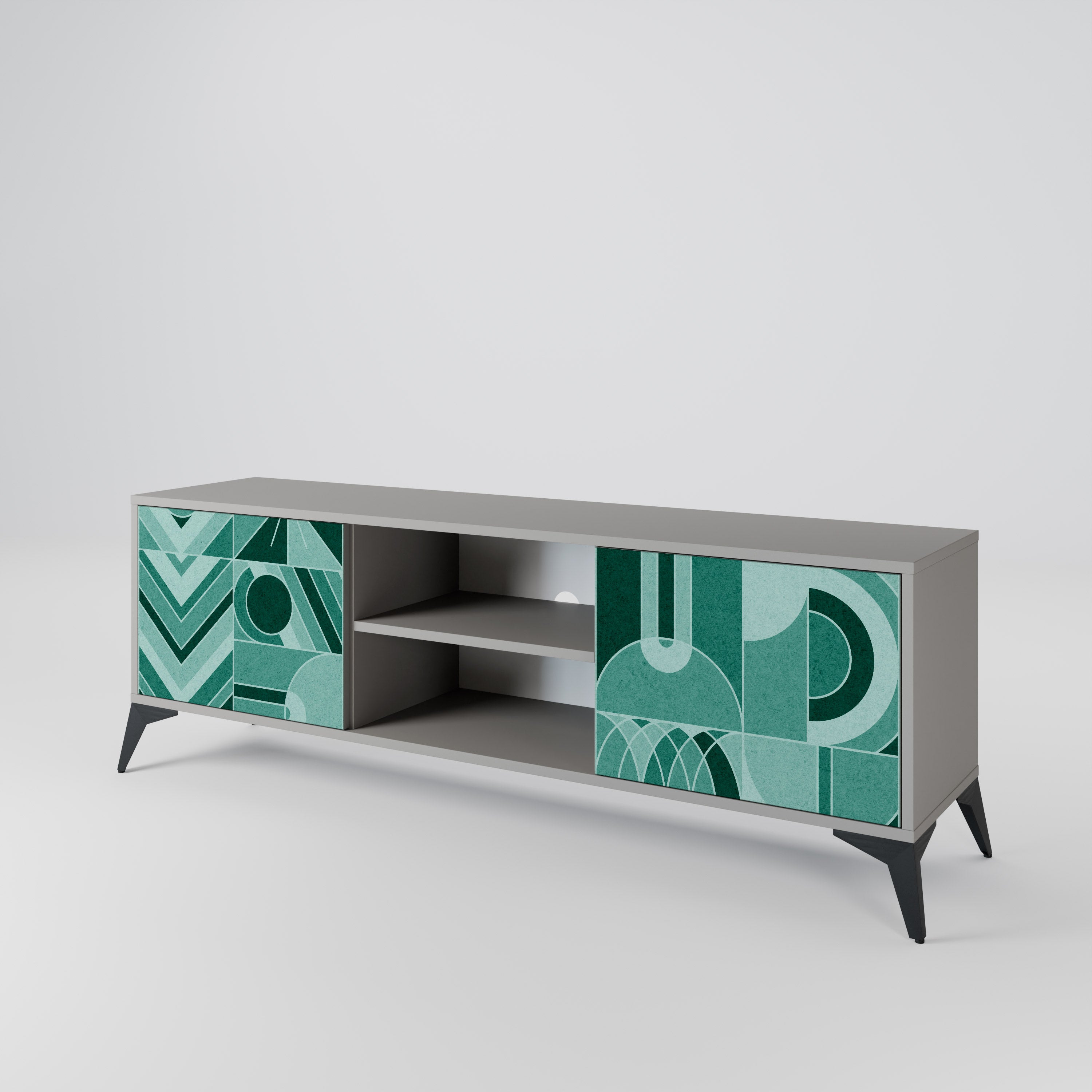 HARMONIC GRID 2-Door TV Cabinet