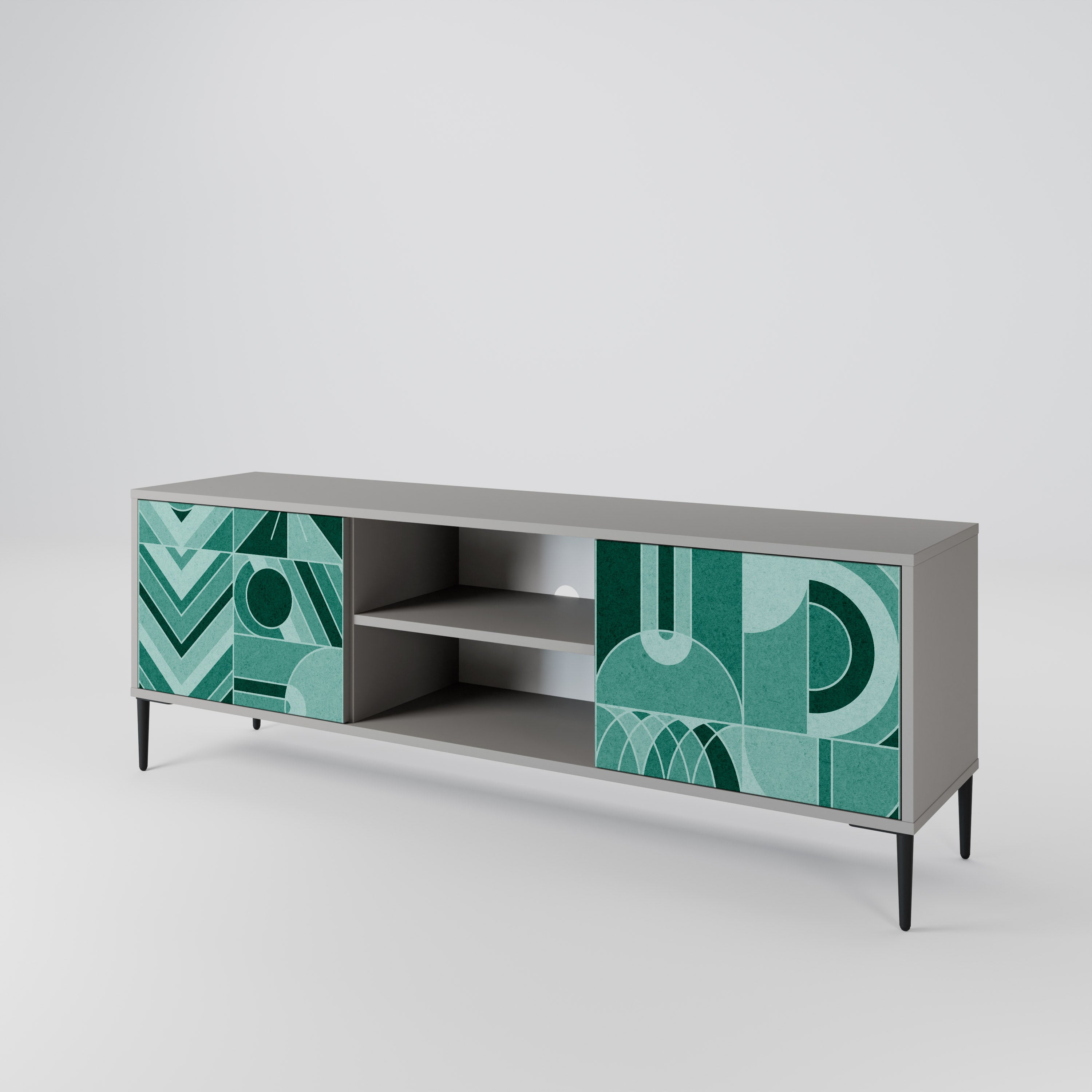 HARMONIC GRID 2-Door TV Cabinet