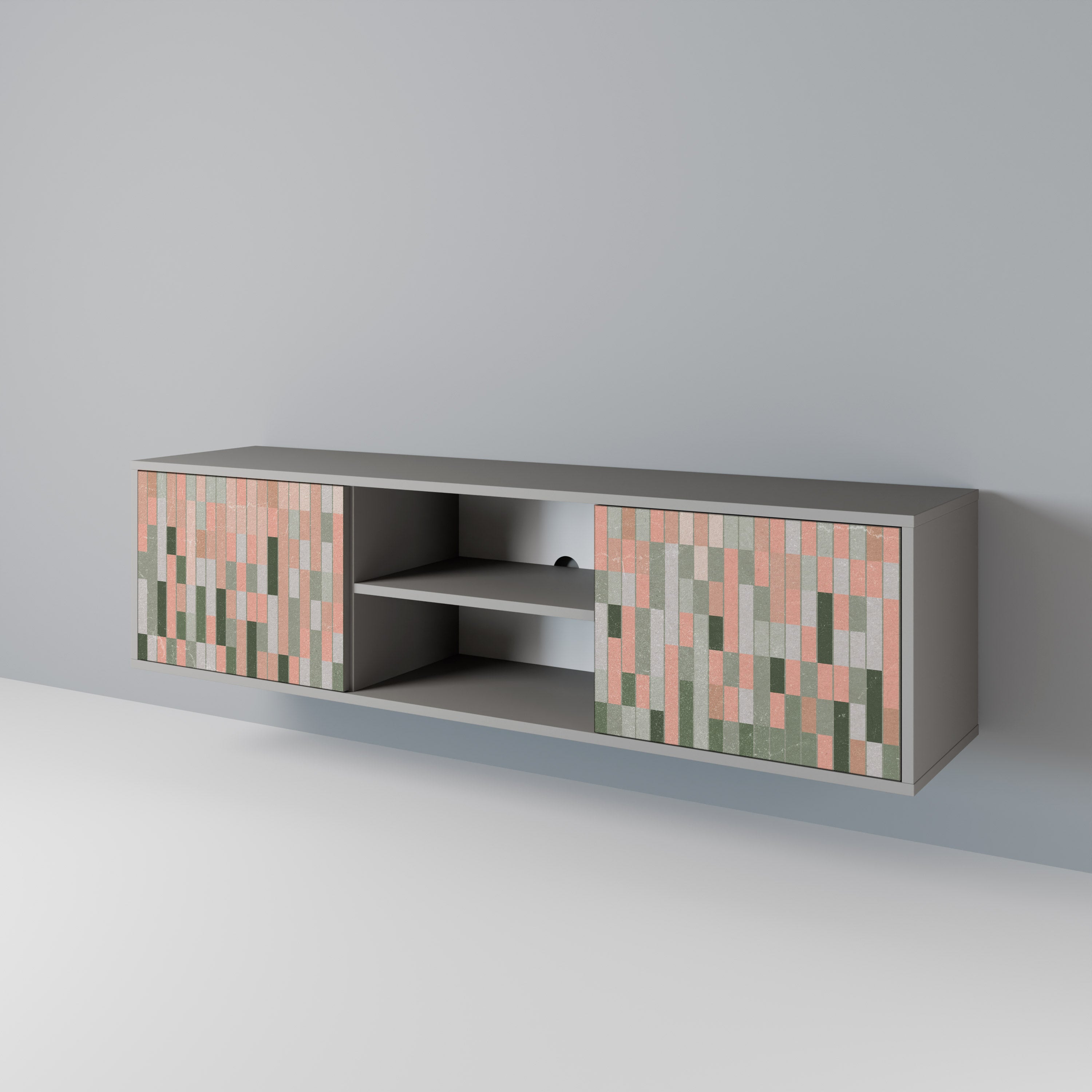 BUILDING THE FUTURE 2-Door TV Cabinet