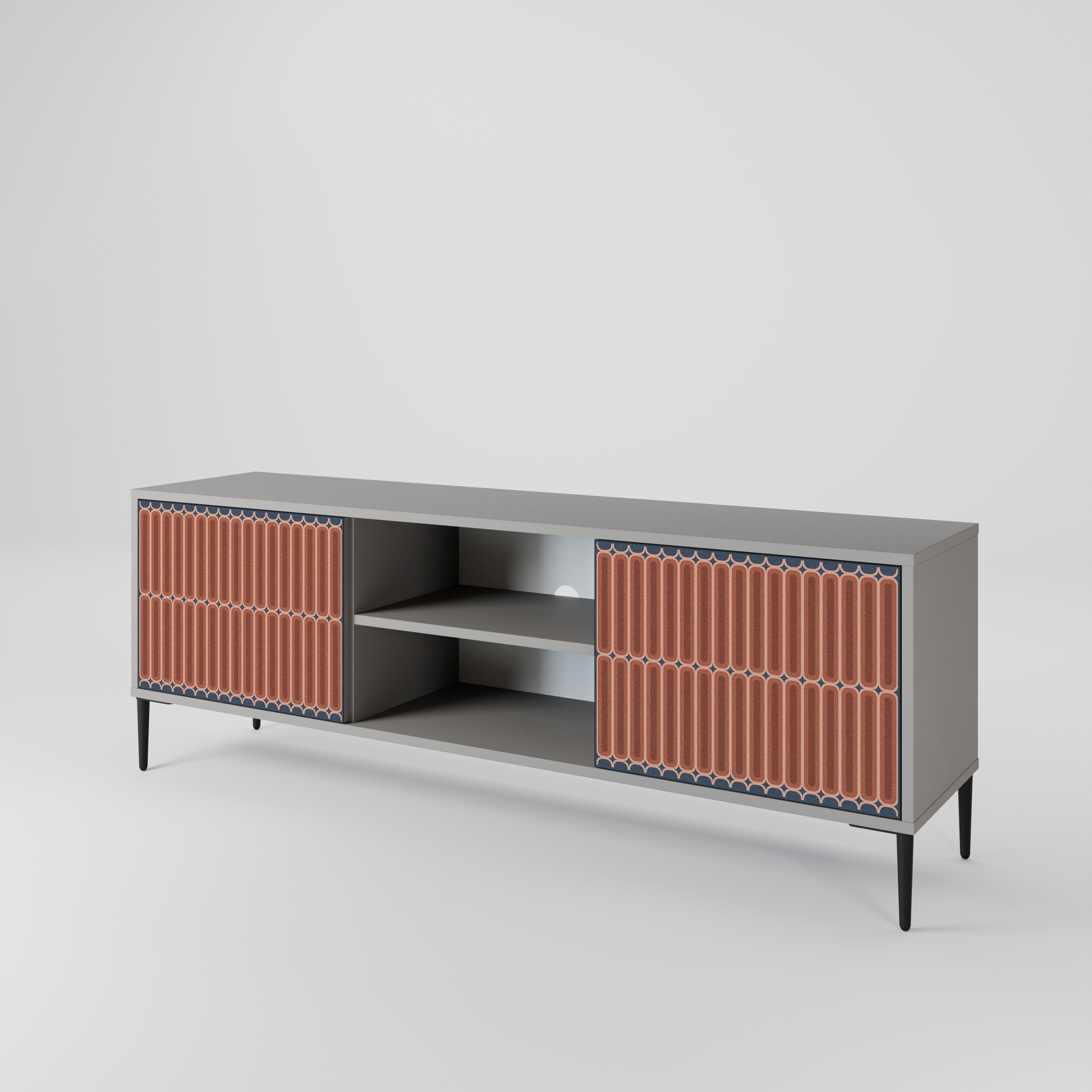 HYPNOTIC GATE 2-Door TV Cabinet