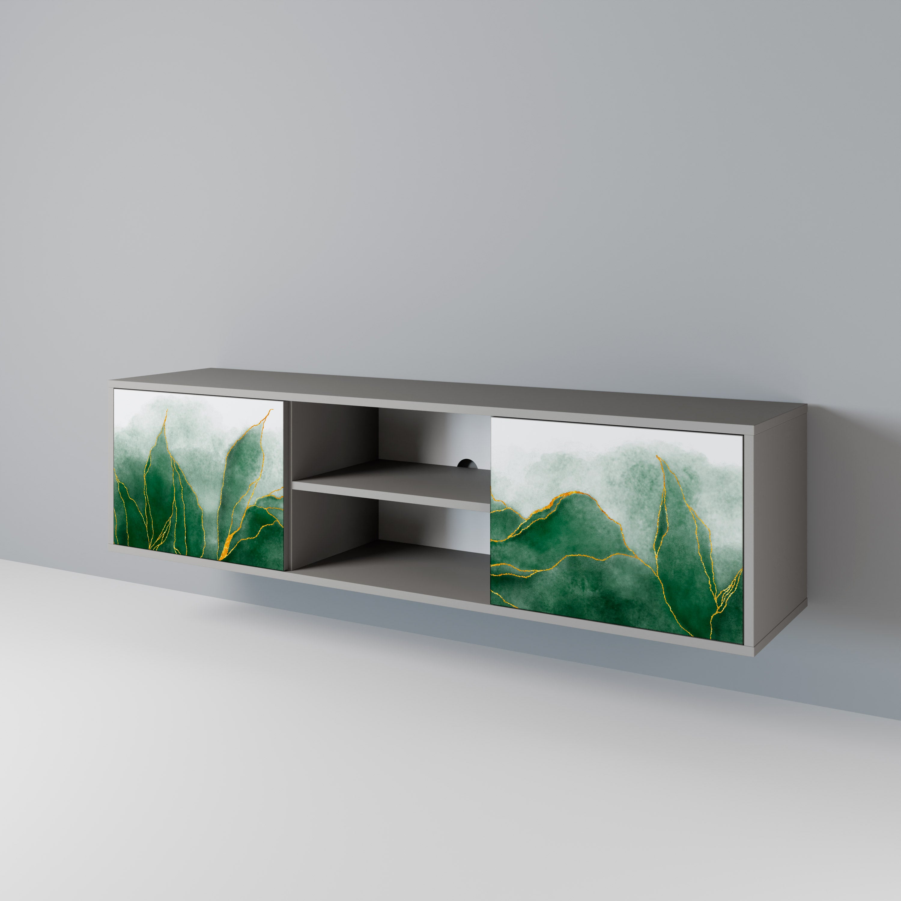 EXPENSIVE NATURE 2-Door TV Cabinet