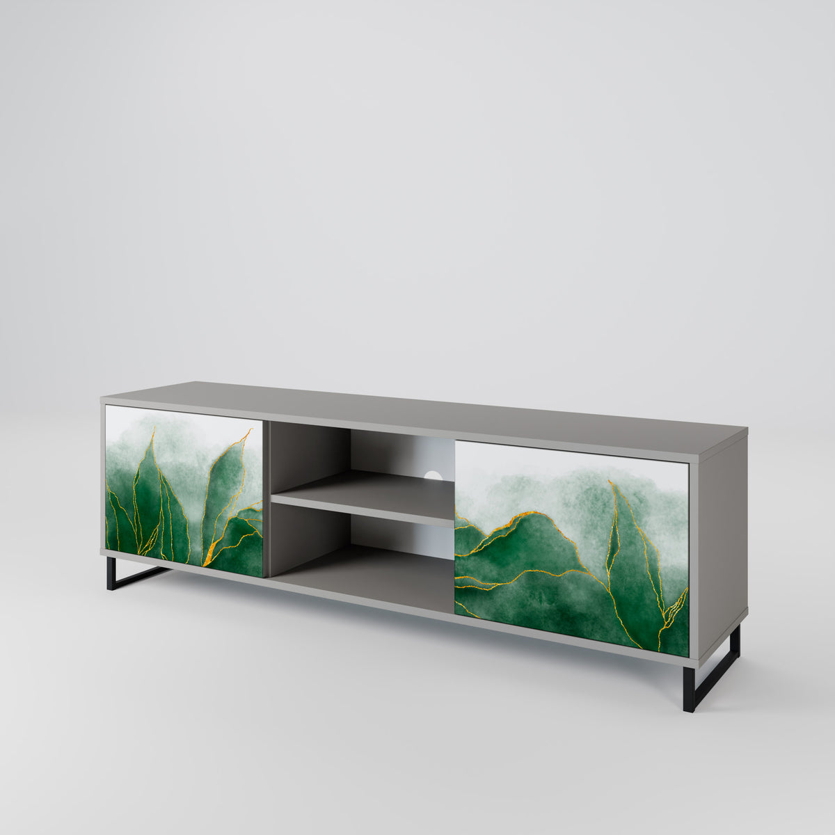 EXPENSIVE NATURE Dvoudveřový TV stolek