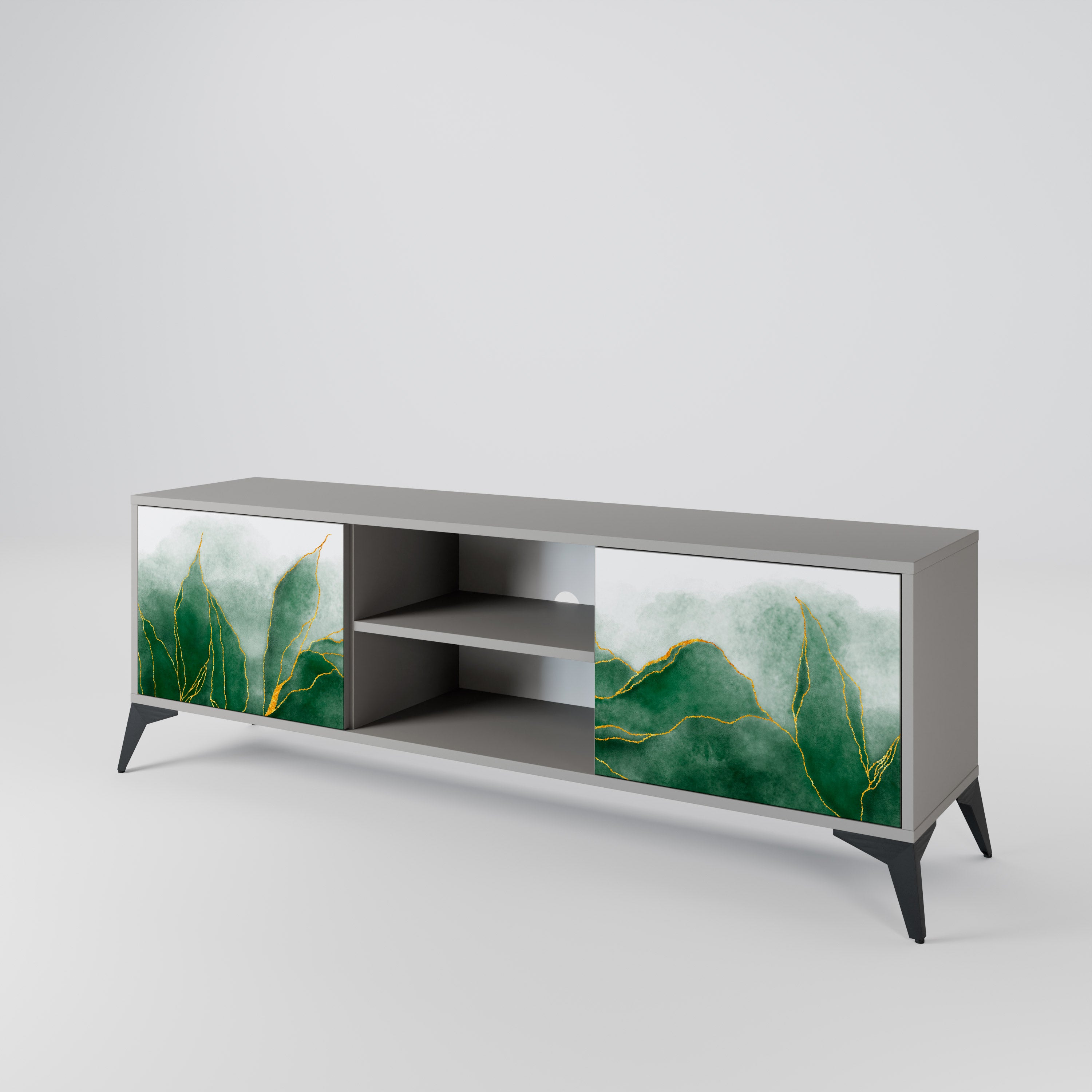 EXPENSIVE NATURE 2-Door TV Cabinet