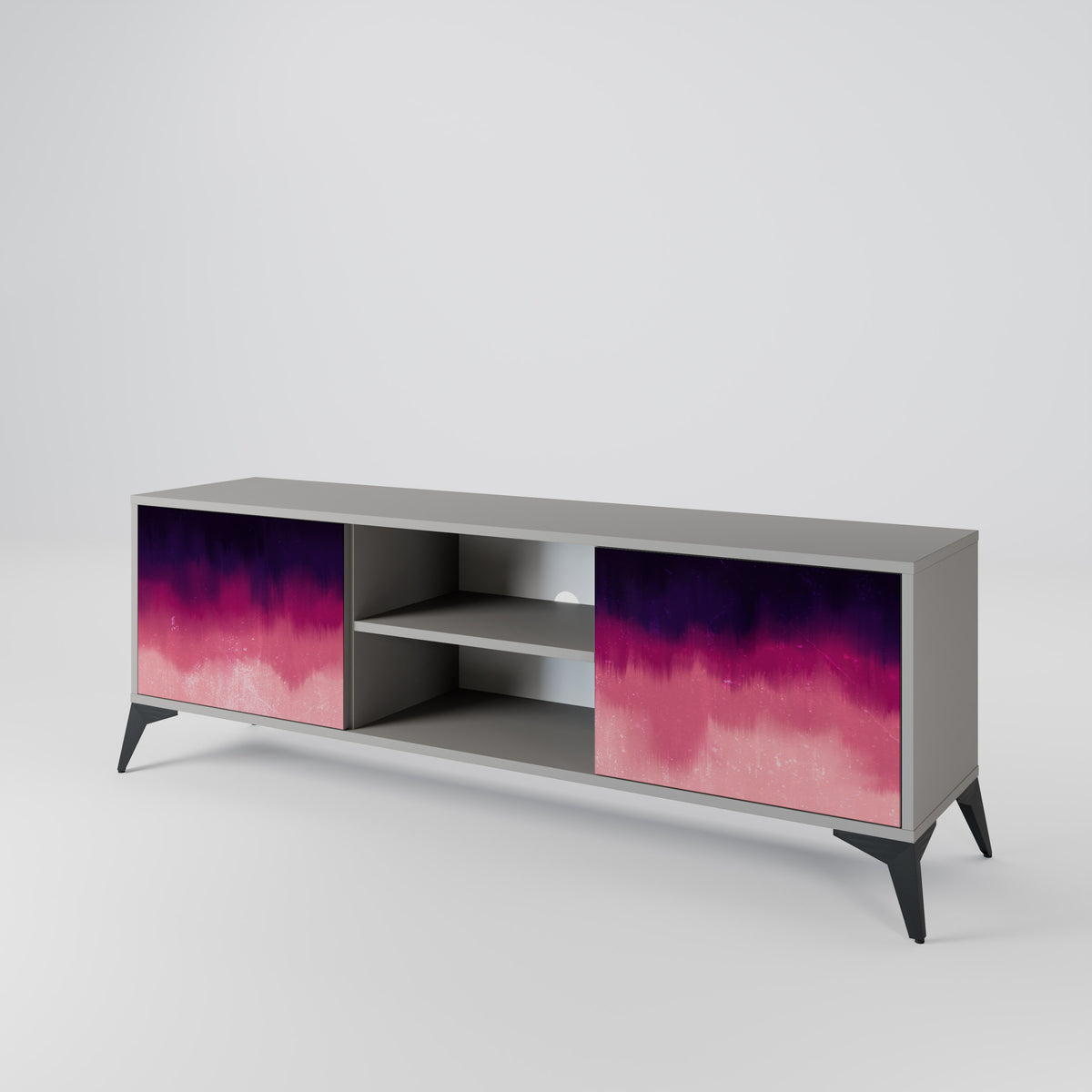 AURORA BOREALIS Dvoudveřový TV stolek