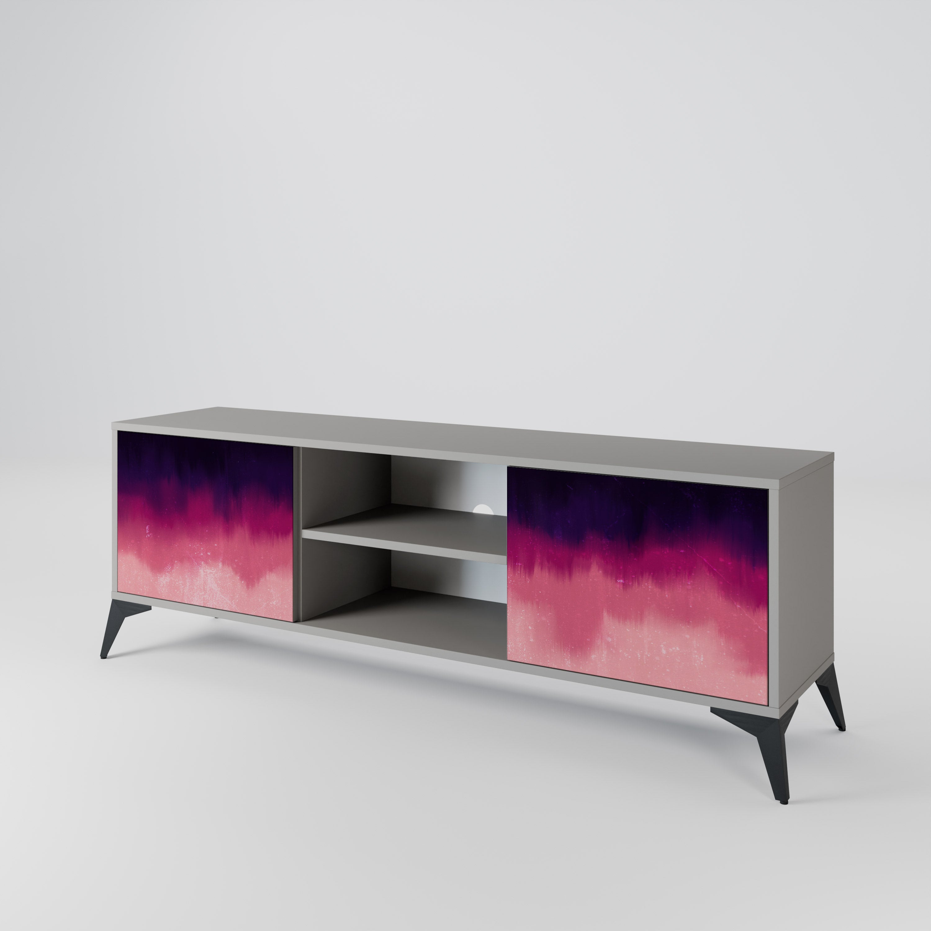 AURORA BOREALIS 2-Door TV Cabinet
