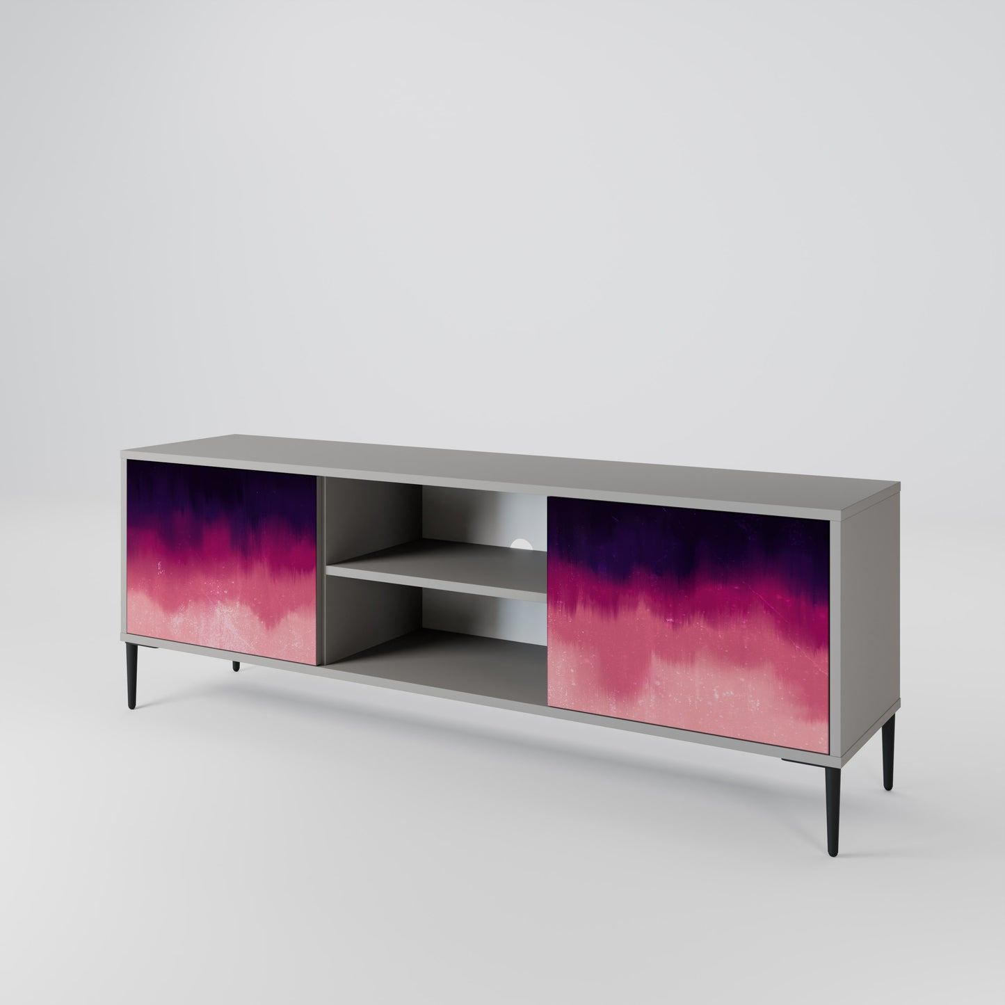 AURORA BOREALIS Dvoudveřový TV stolek