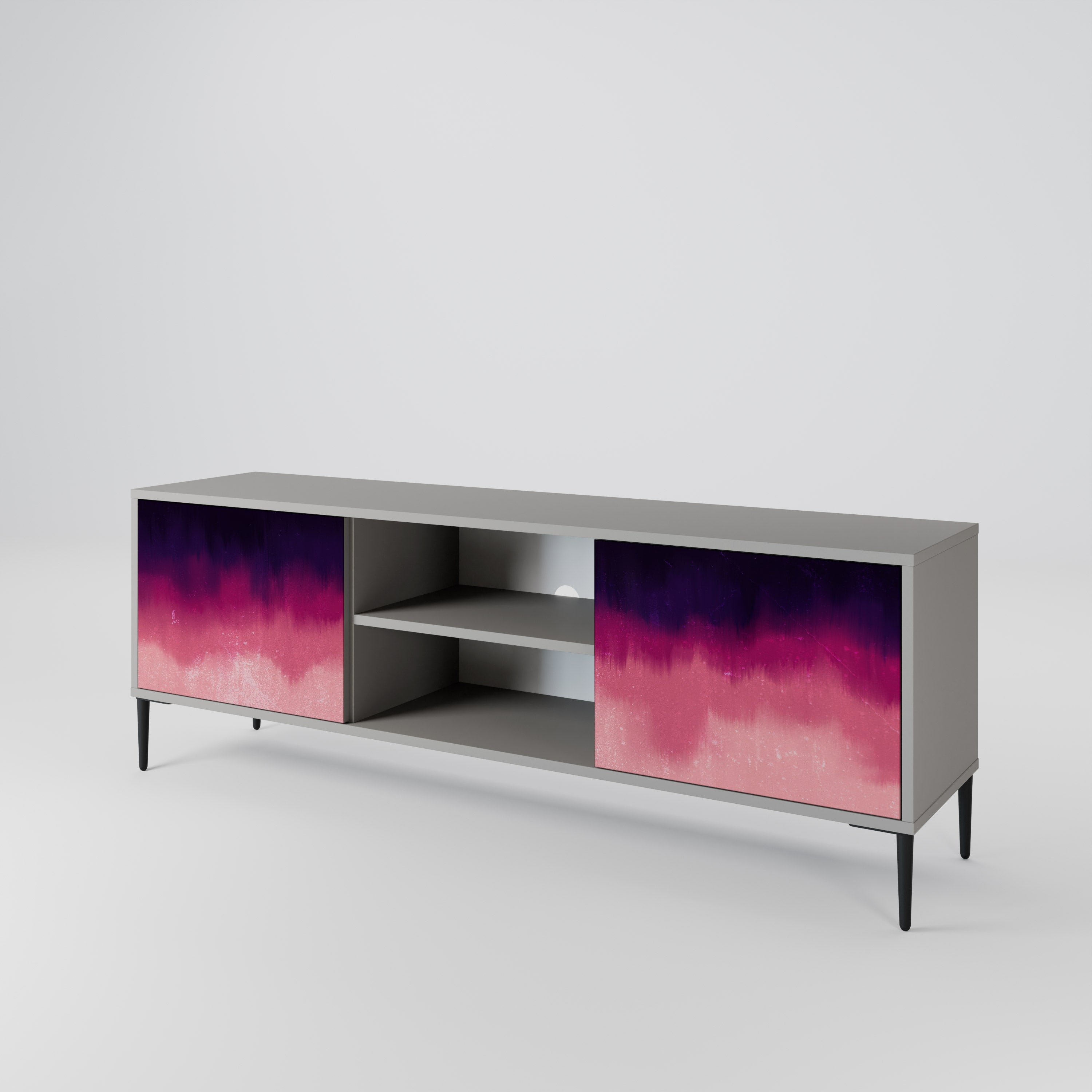 AURORA BOREALIS 2-Door TV Cabinet