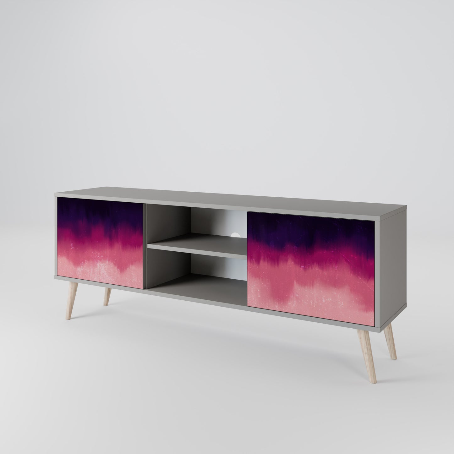 AURORA BOREALIS Dvoudveřový TV stolek