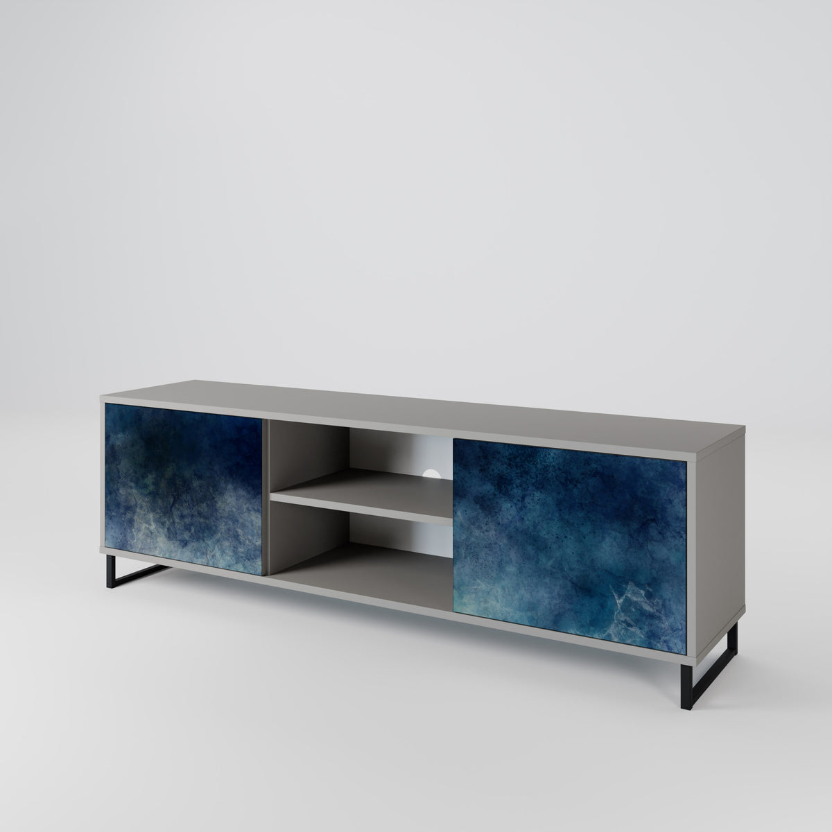 CELESTIAL FALL Dvoudveřový TV stolek