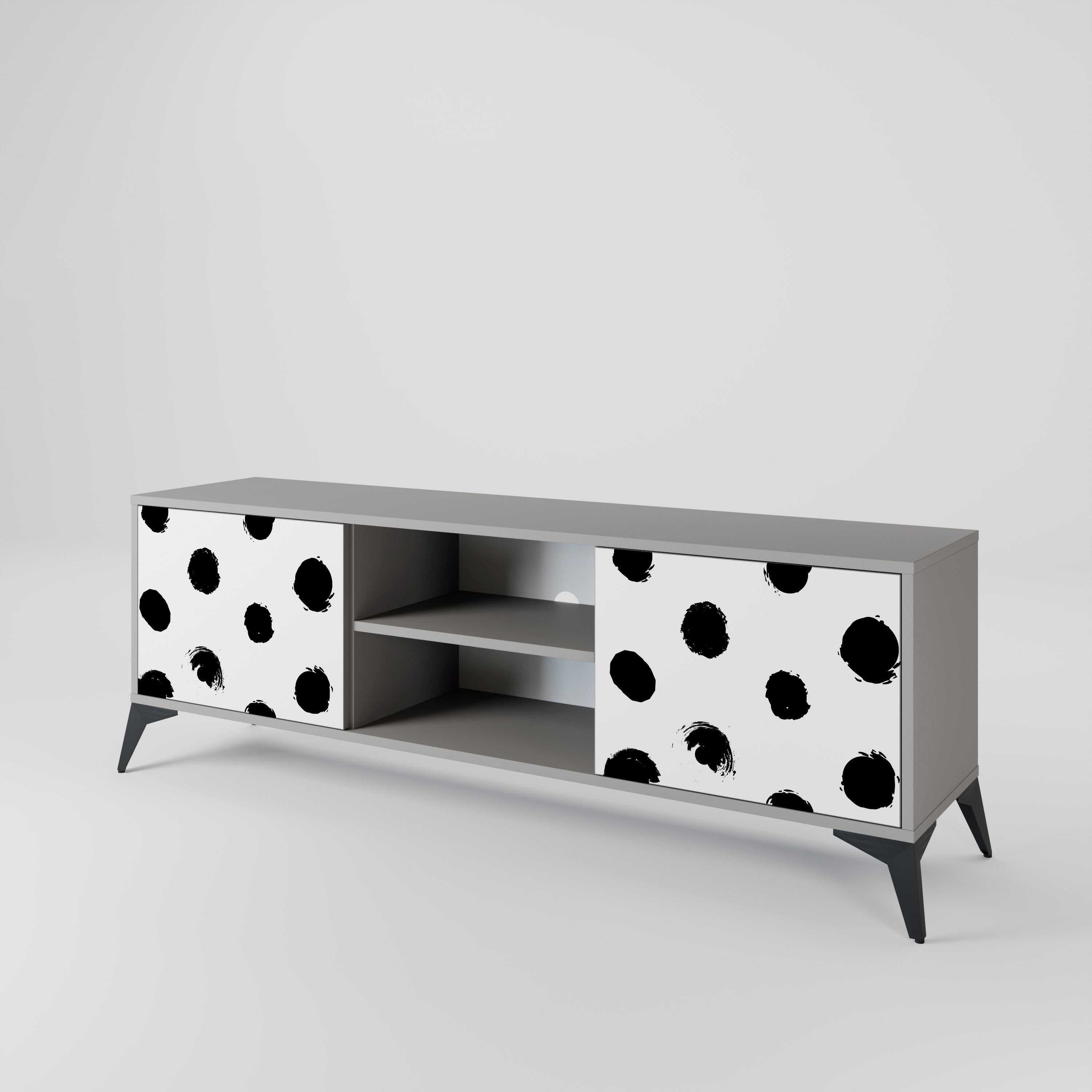 SLIPPING MINUTES 2-Door TV Cabinet