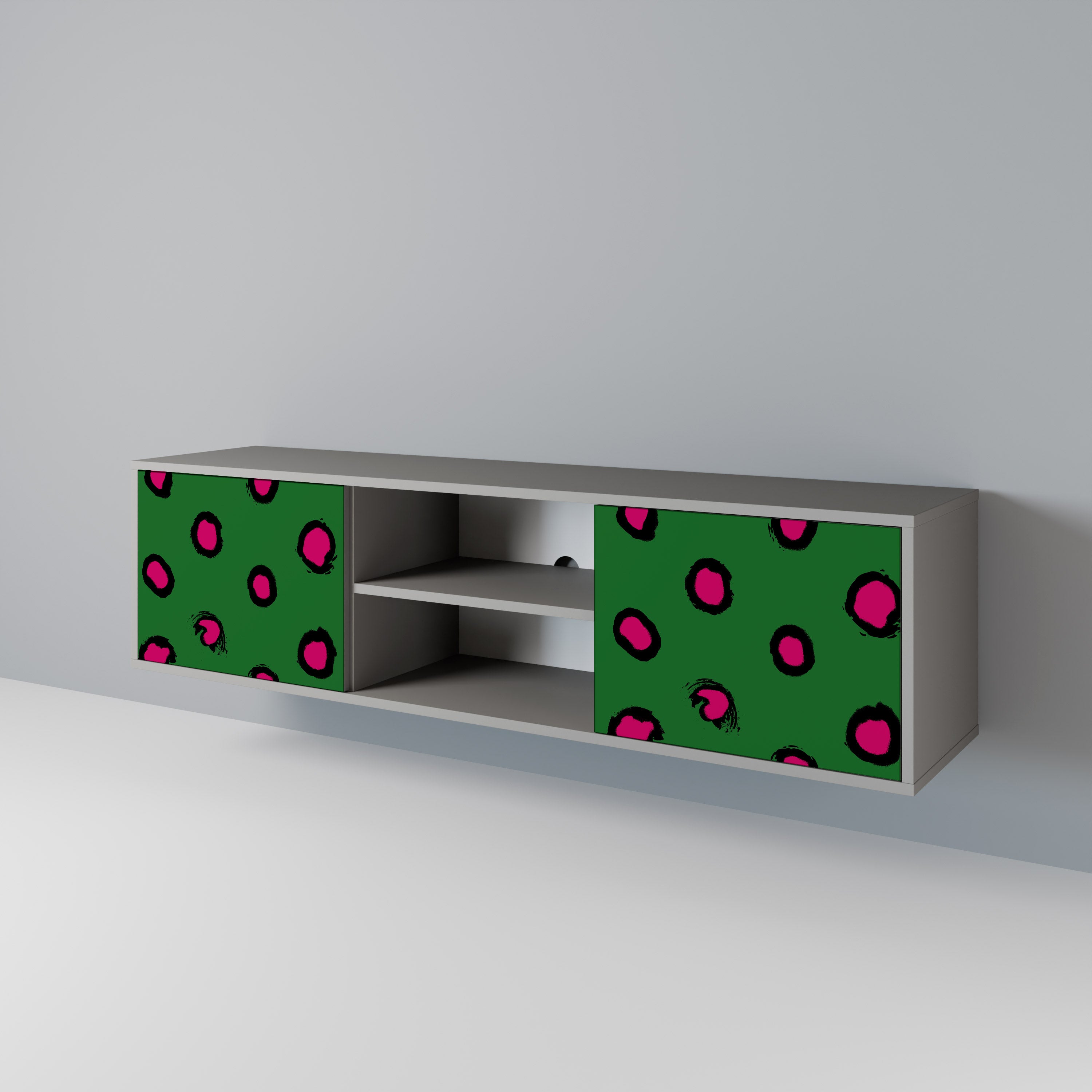 FUNKY SPOTS 2-Door TV Cabinet
