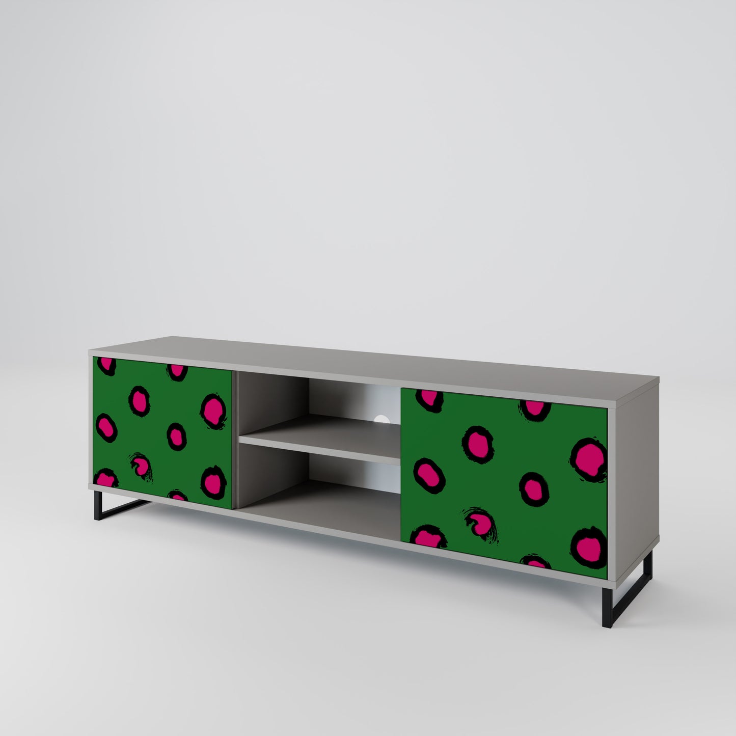 FUNKY SPOTS Dvoudveřový TV stolek