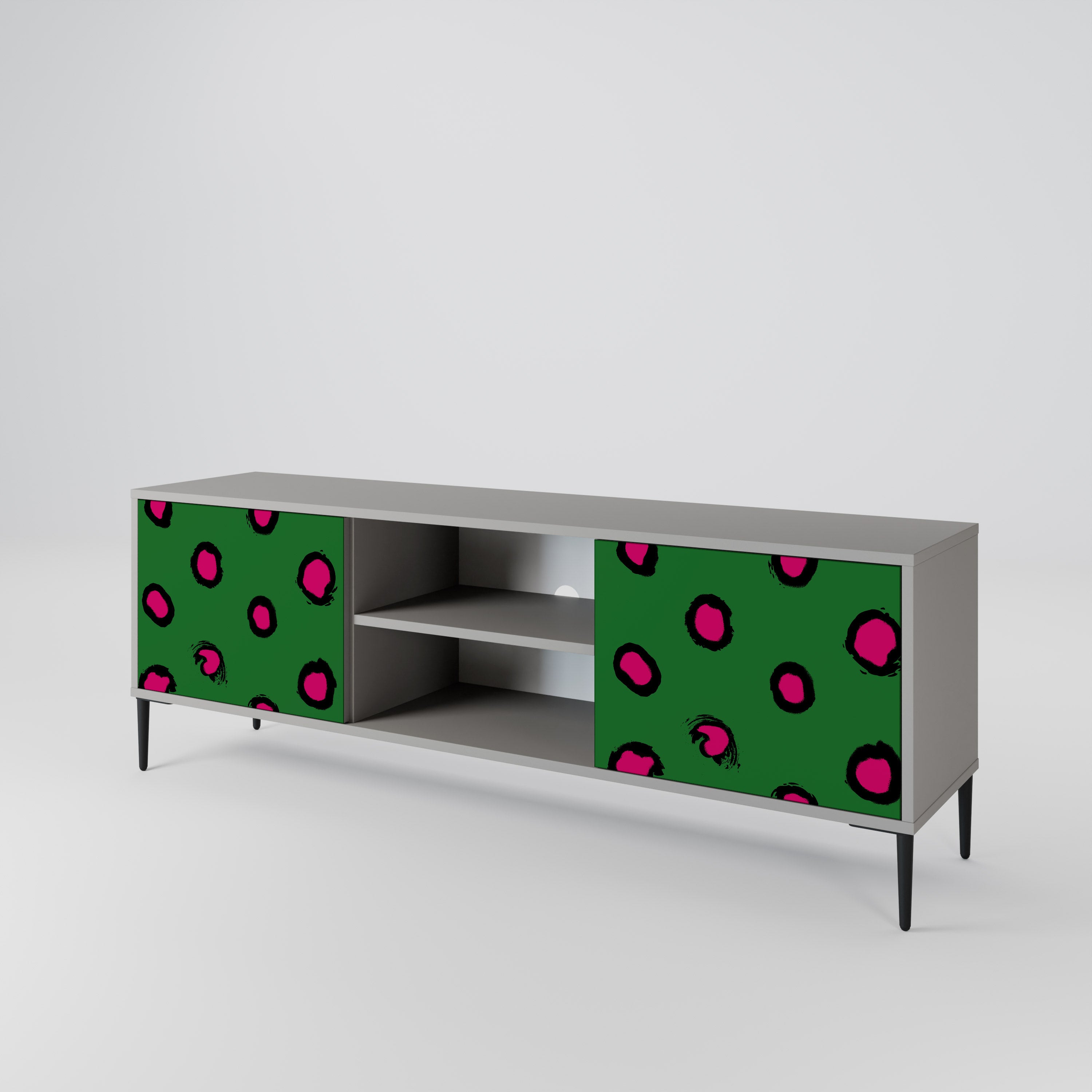 FUNKY SPOTS 2-Door TV Cabinet
