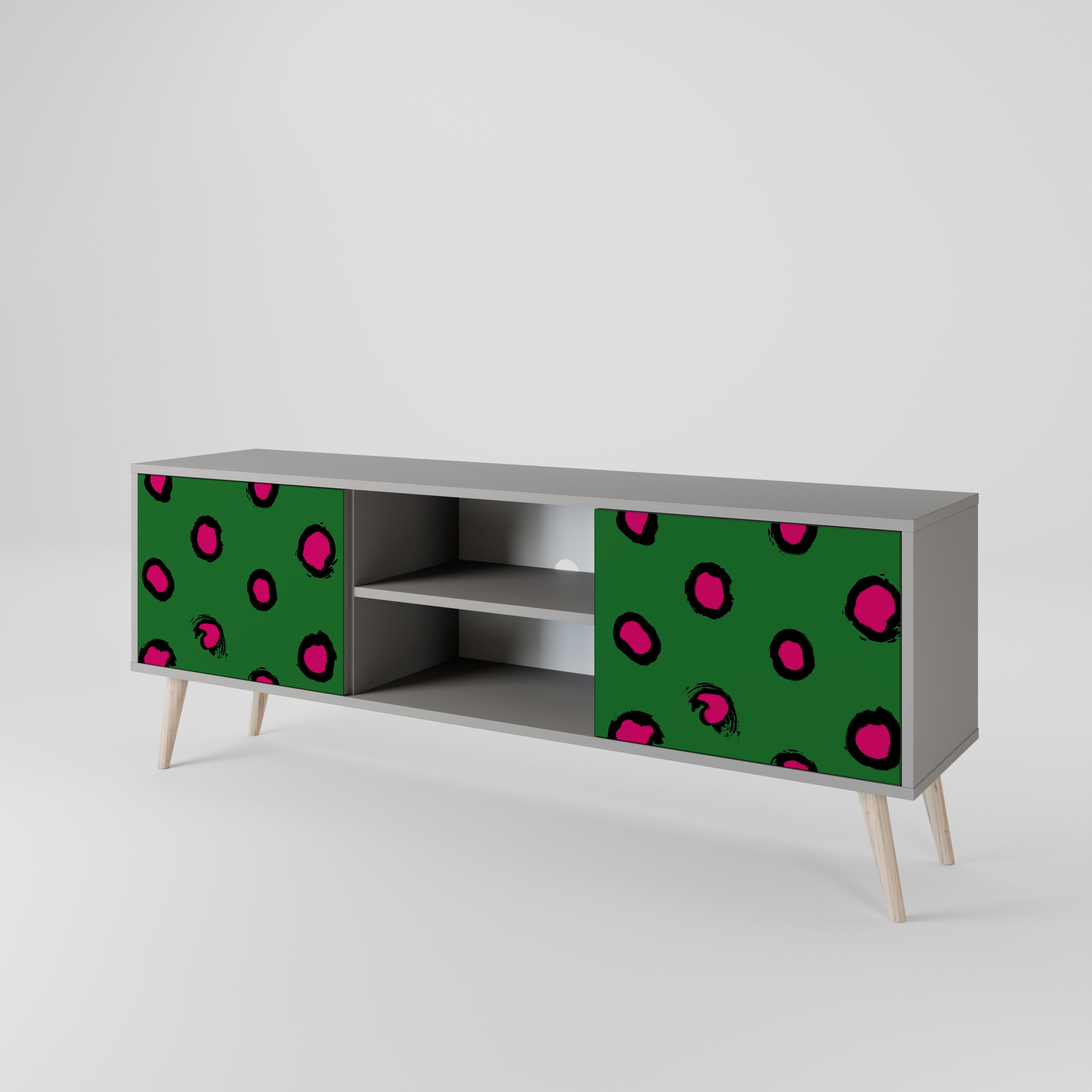 FUNKY SPOTS 2-Door TV Cabinet