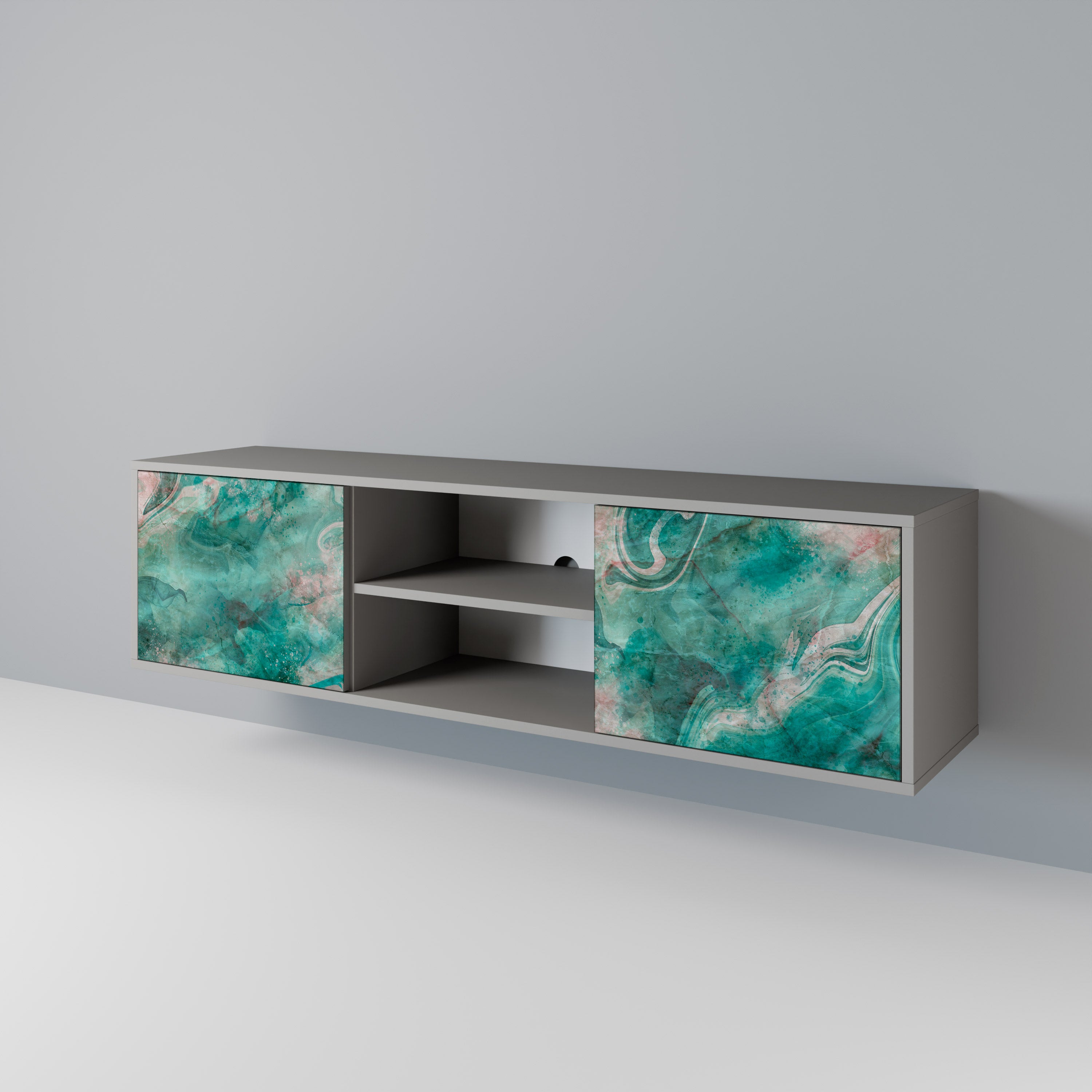 ABSTRACT ALCHEMY 2-Door TV Cabinet