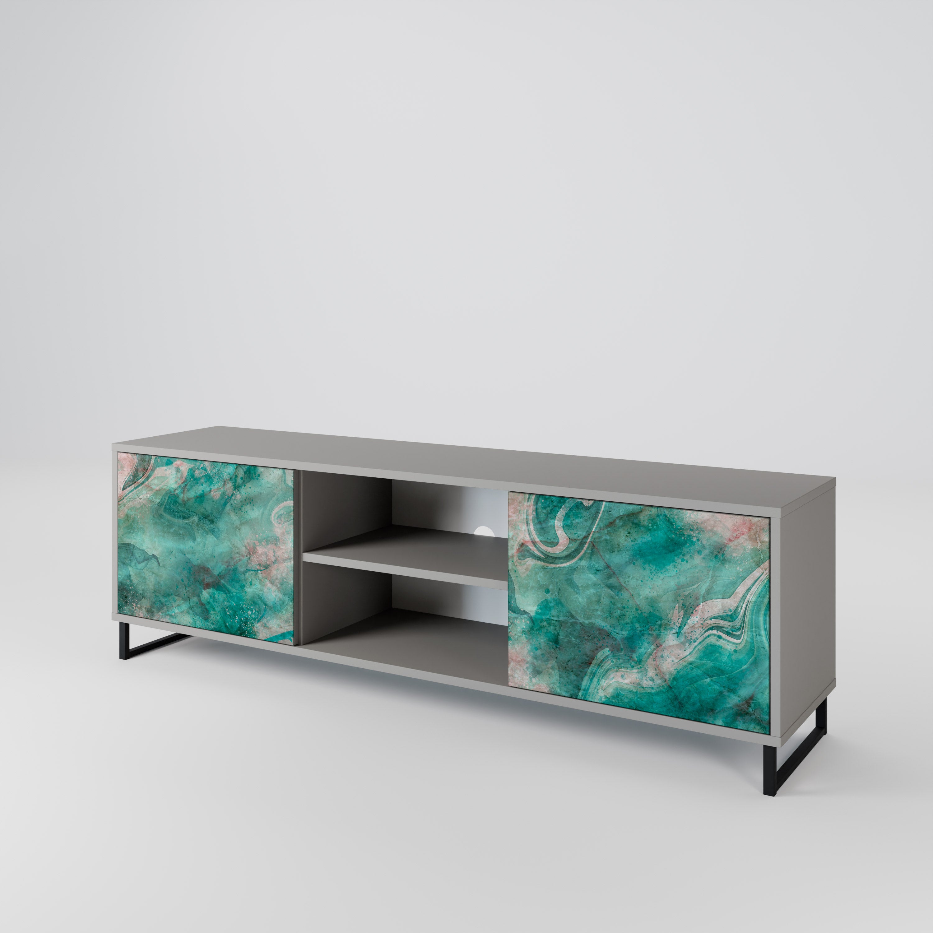 ABSTRACT ALCHEMY 2-Door TV Cabinet