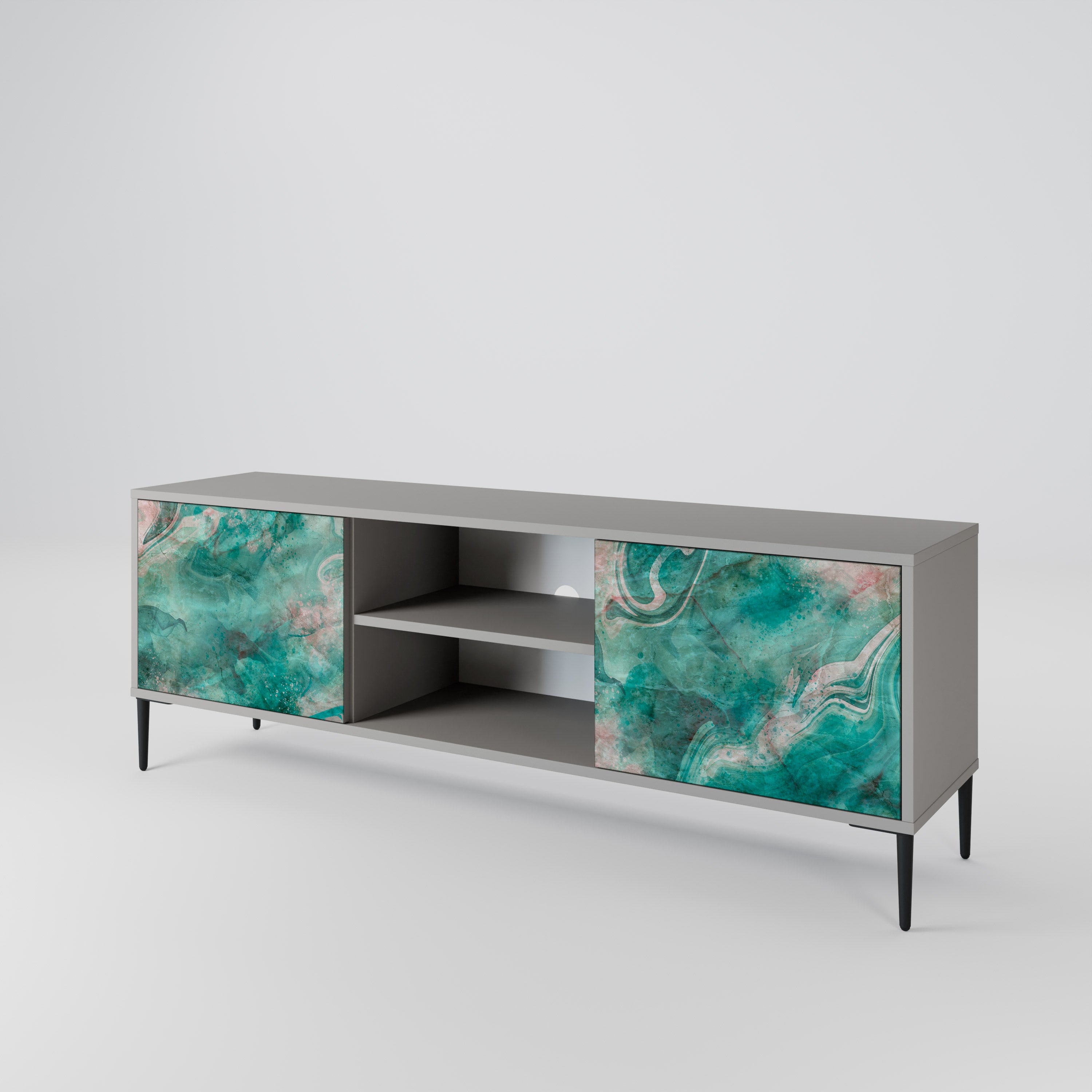 ABSTRACT ALCHEMY 2-Door TV Cabinet