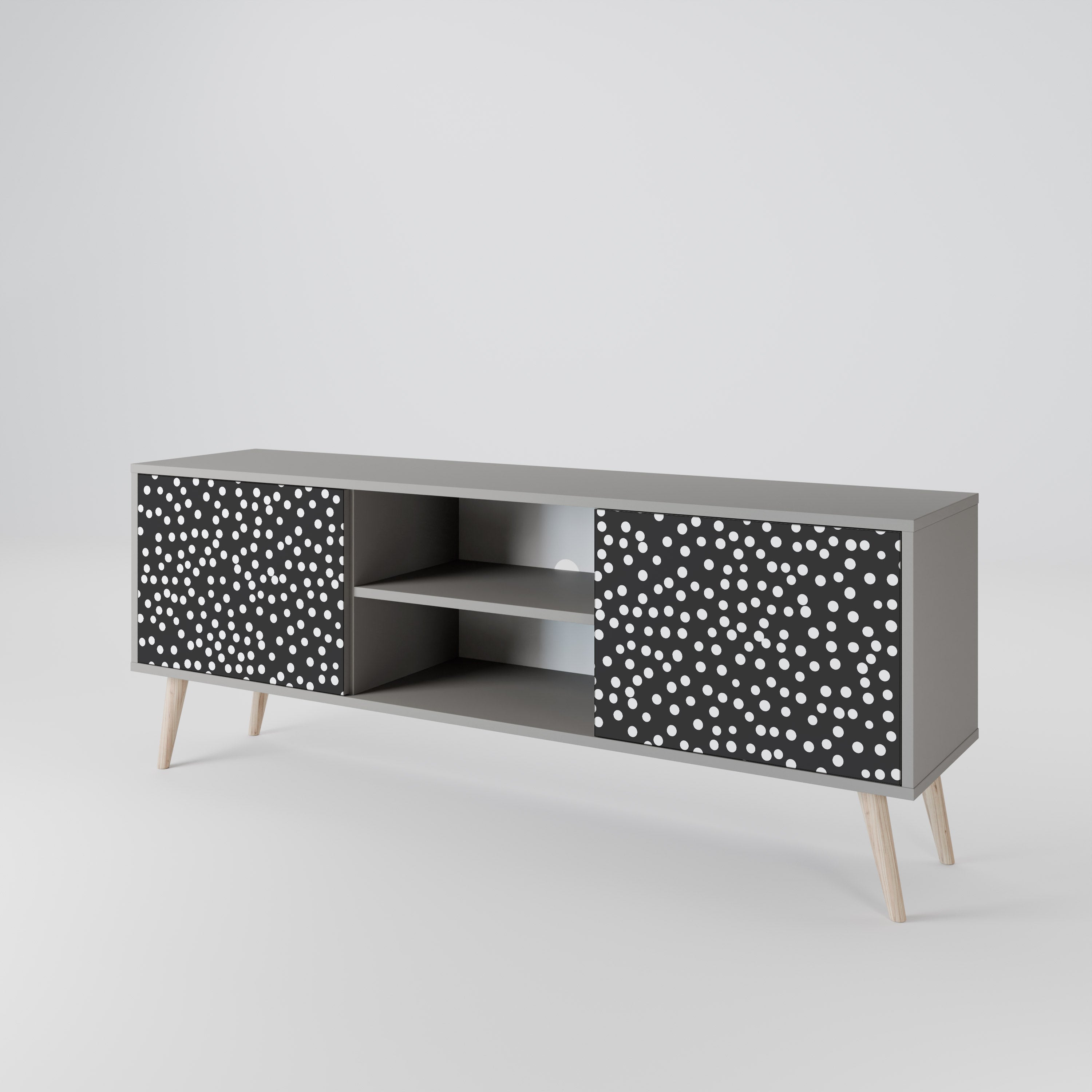 BLINDING LIGHTS 2-Door TV Cabinet